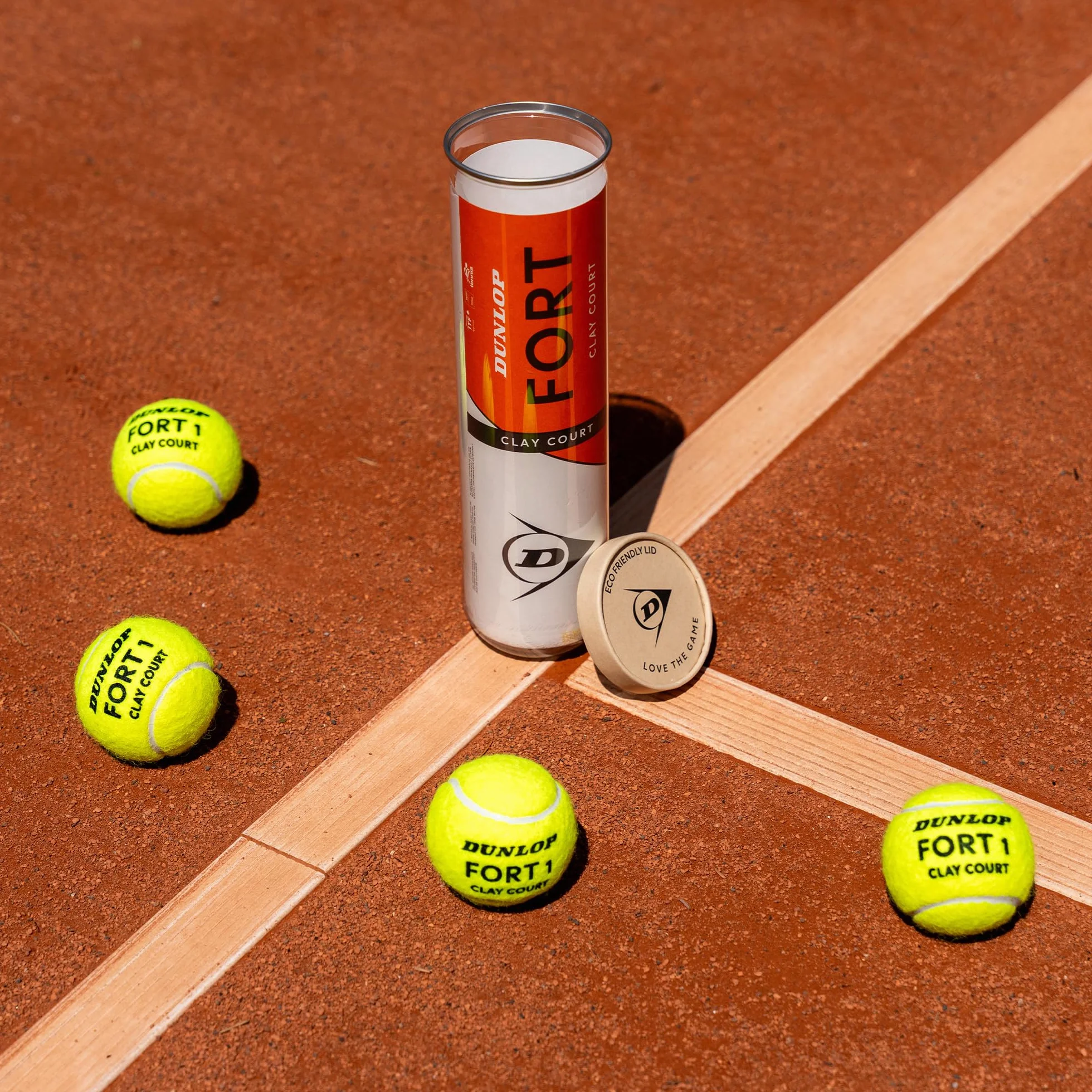 DUNLOP Piłka tenisowa Fort Clay Court – profesjonalista na placu piaskowym