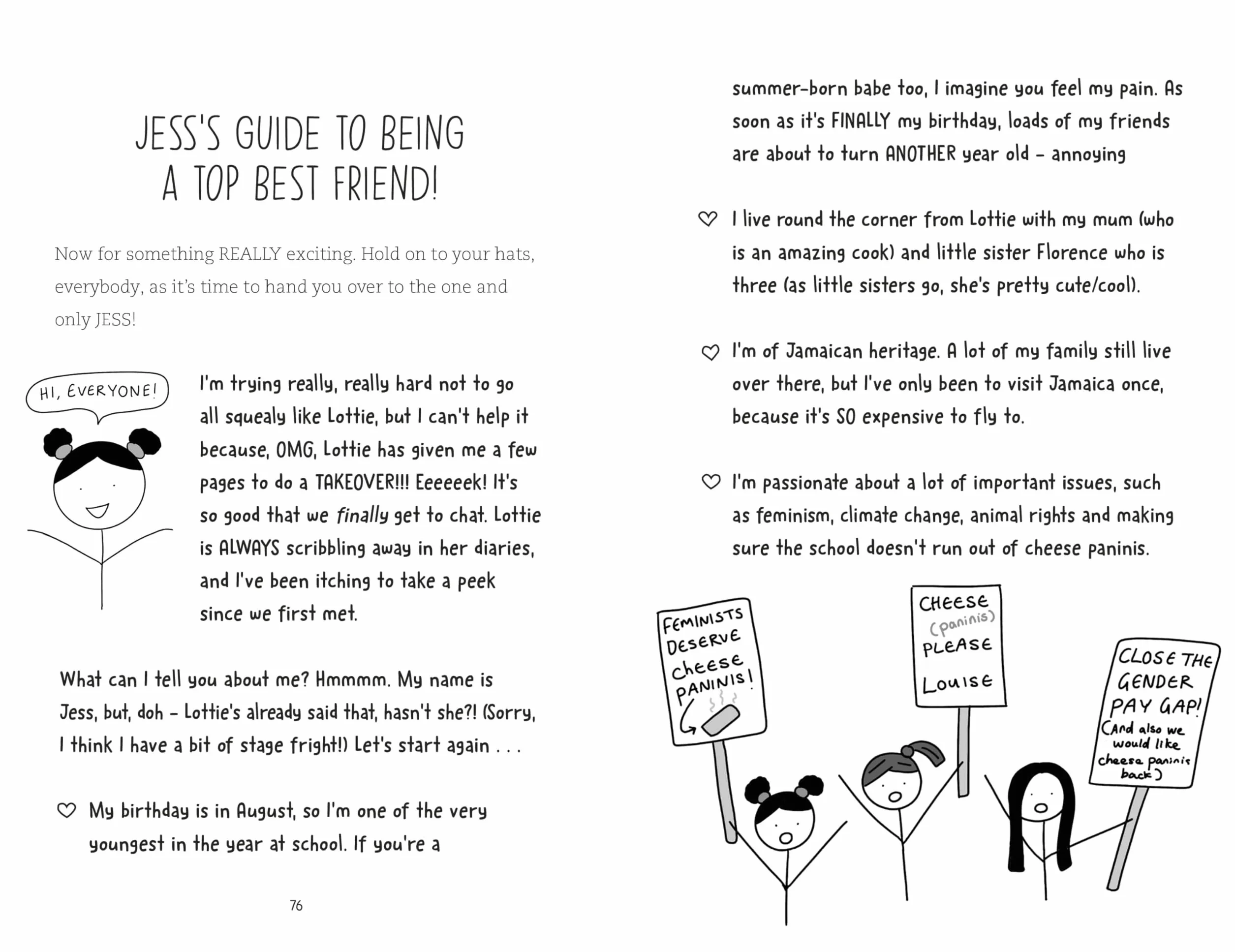 Lottie Brooks’s Essential Guide to Life: Write Your own Diary with Lottie: activities and advice from the hilarious Lottie Brooks!: 8