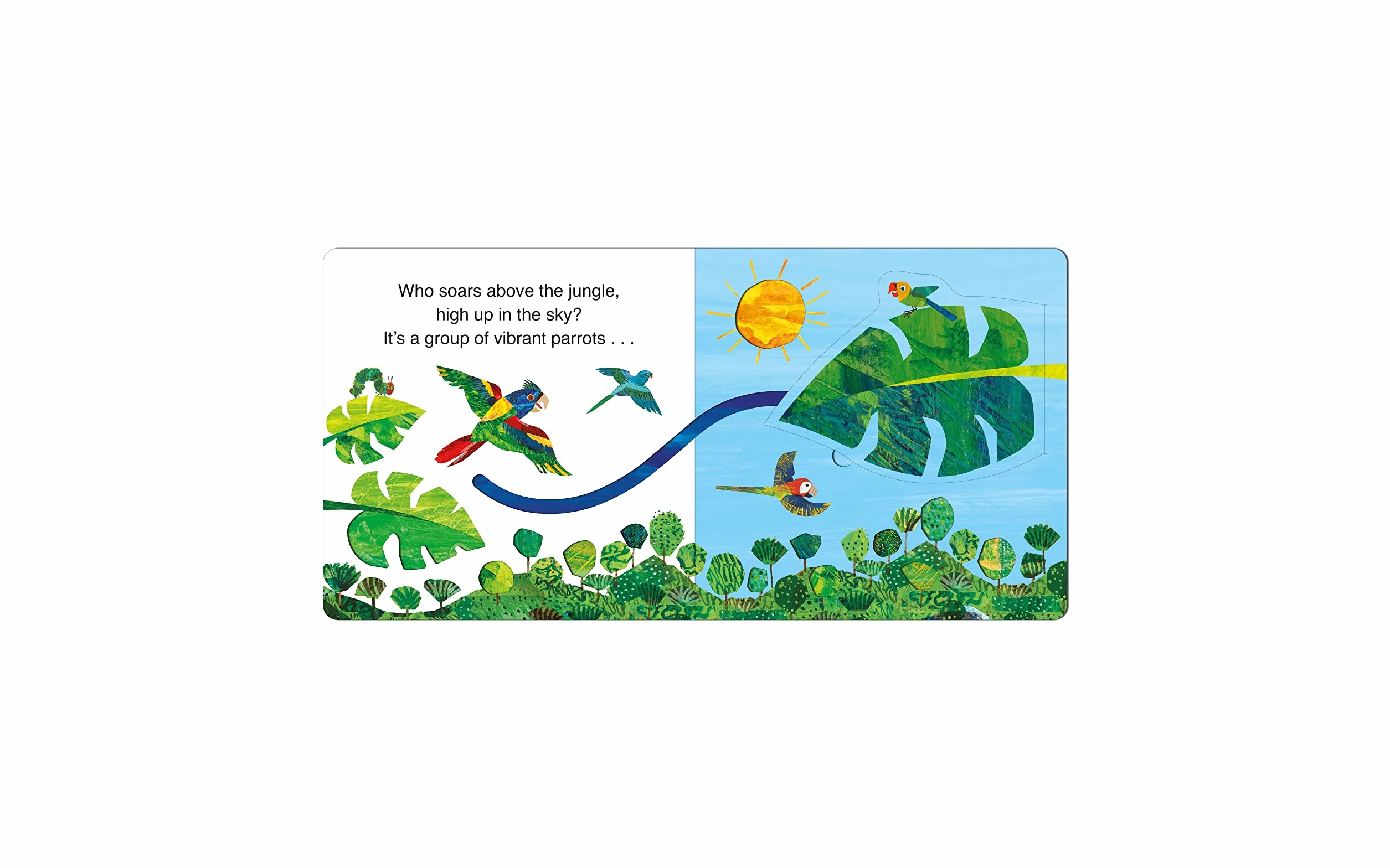 The Very Hungry Caterpillar's Jungle Hide and Seek: A Finger Trail Lift-the-Flap Book