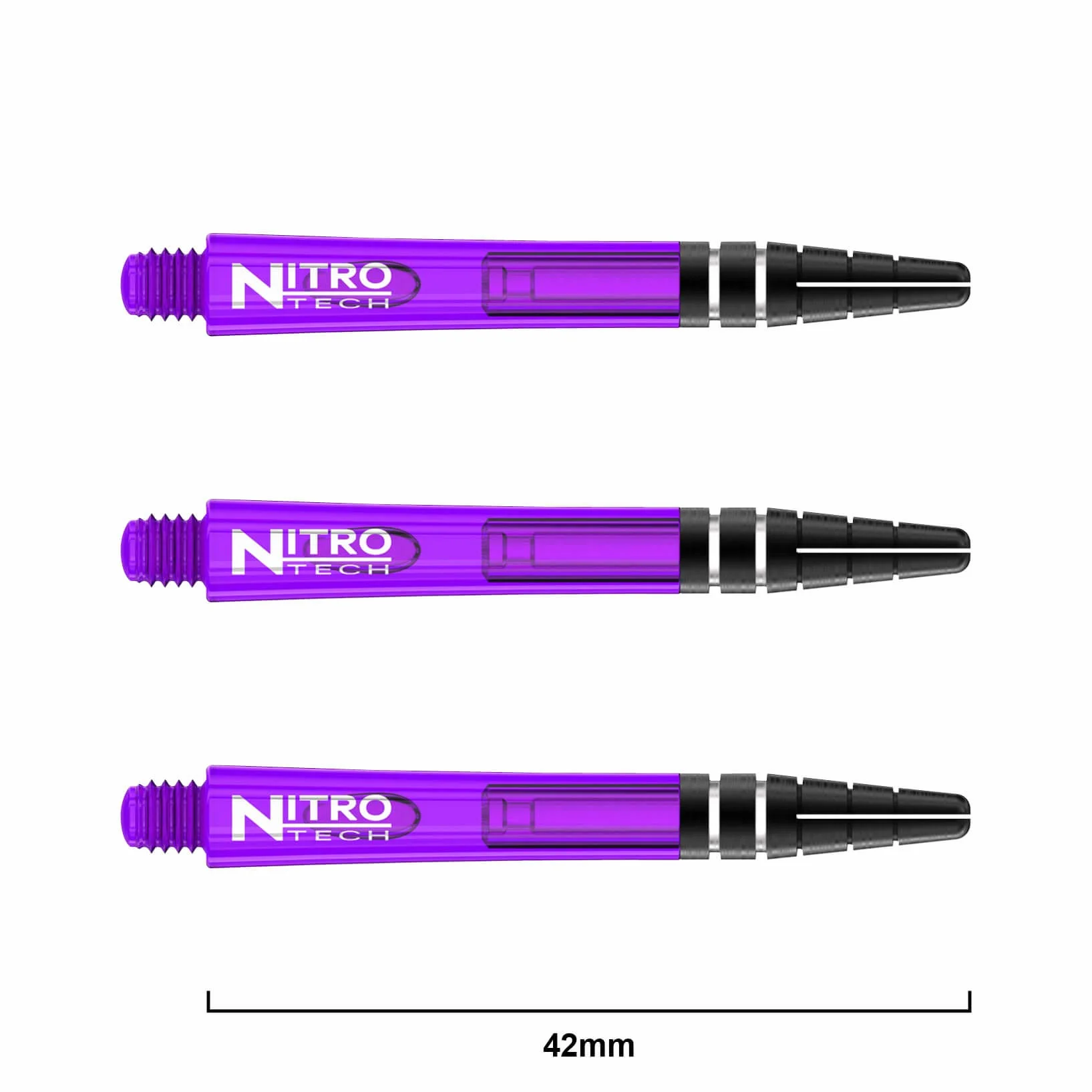 Red Dragon Nitrotech nasadki do darta 3 sztuki w opakowaniu (łącznie 9 trzonków) z kartą punktów