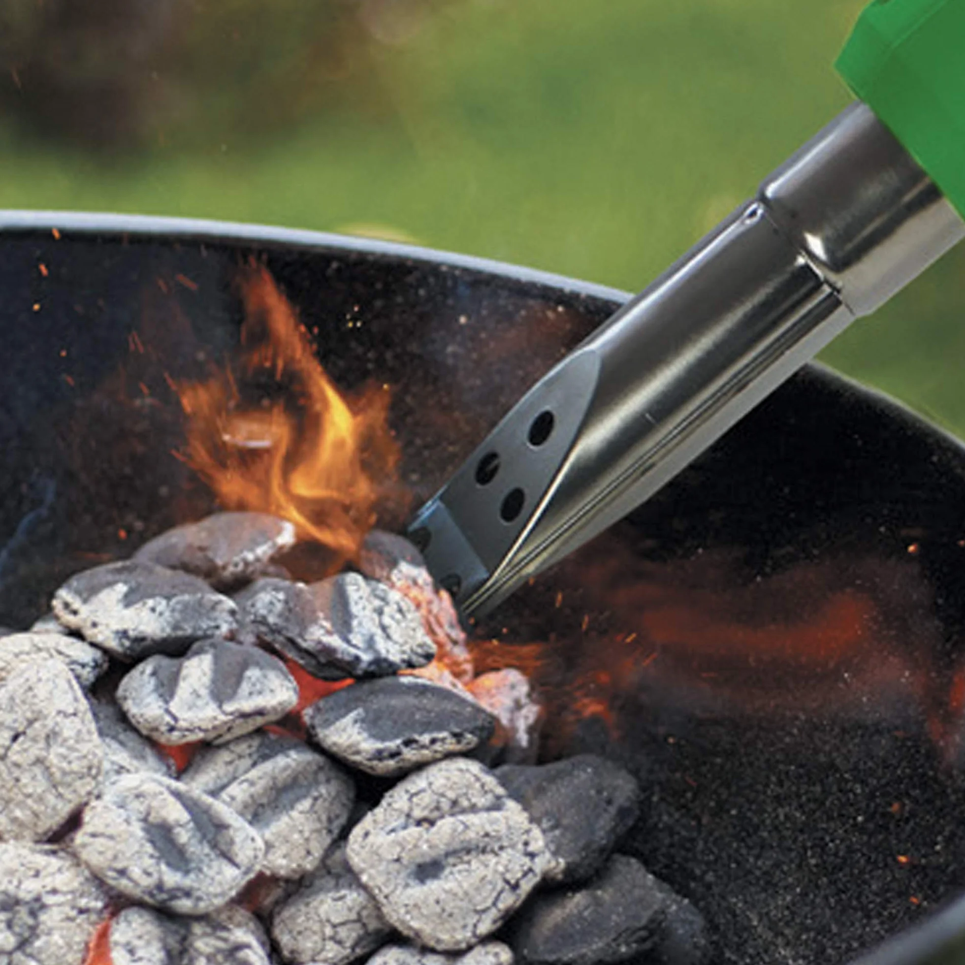 Ribiland Elektryczny piec do chwastów 2000 W 600°C z nasadką do zapalniczek BBQ - PRDE650
