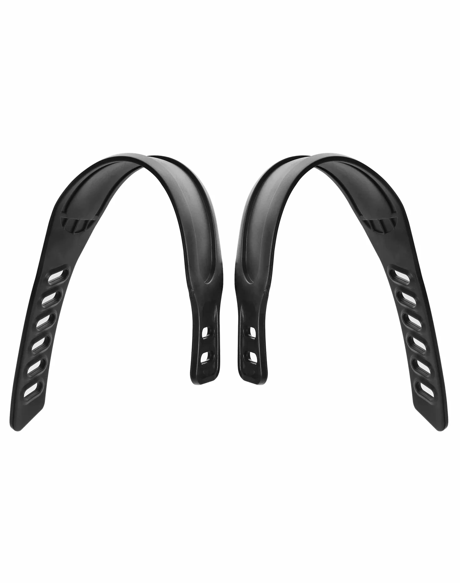QWORK® 2 pary pasków na pedały roweru treningowego, uniwersalne paski na pedały, regulowana długość do rowerów spinningowych, roweru treningowego, domu lub siłowni