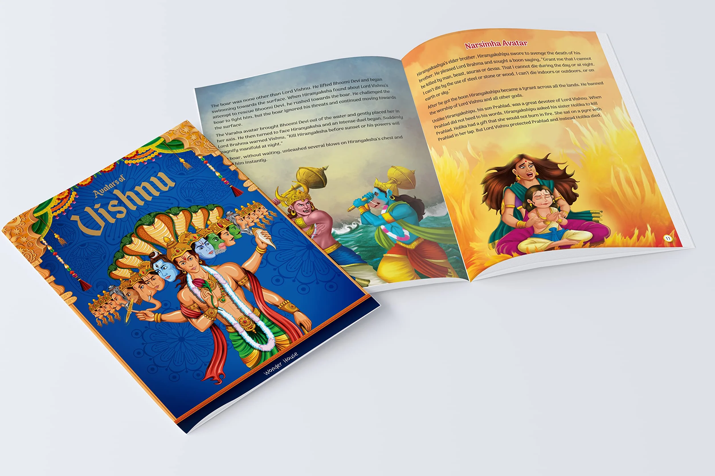 Tales from Indian Mythology: Collection of 10 Books