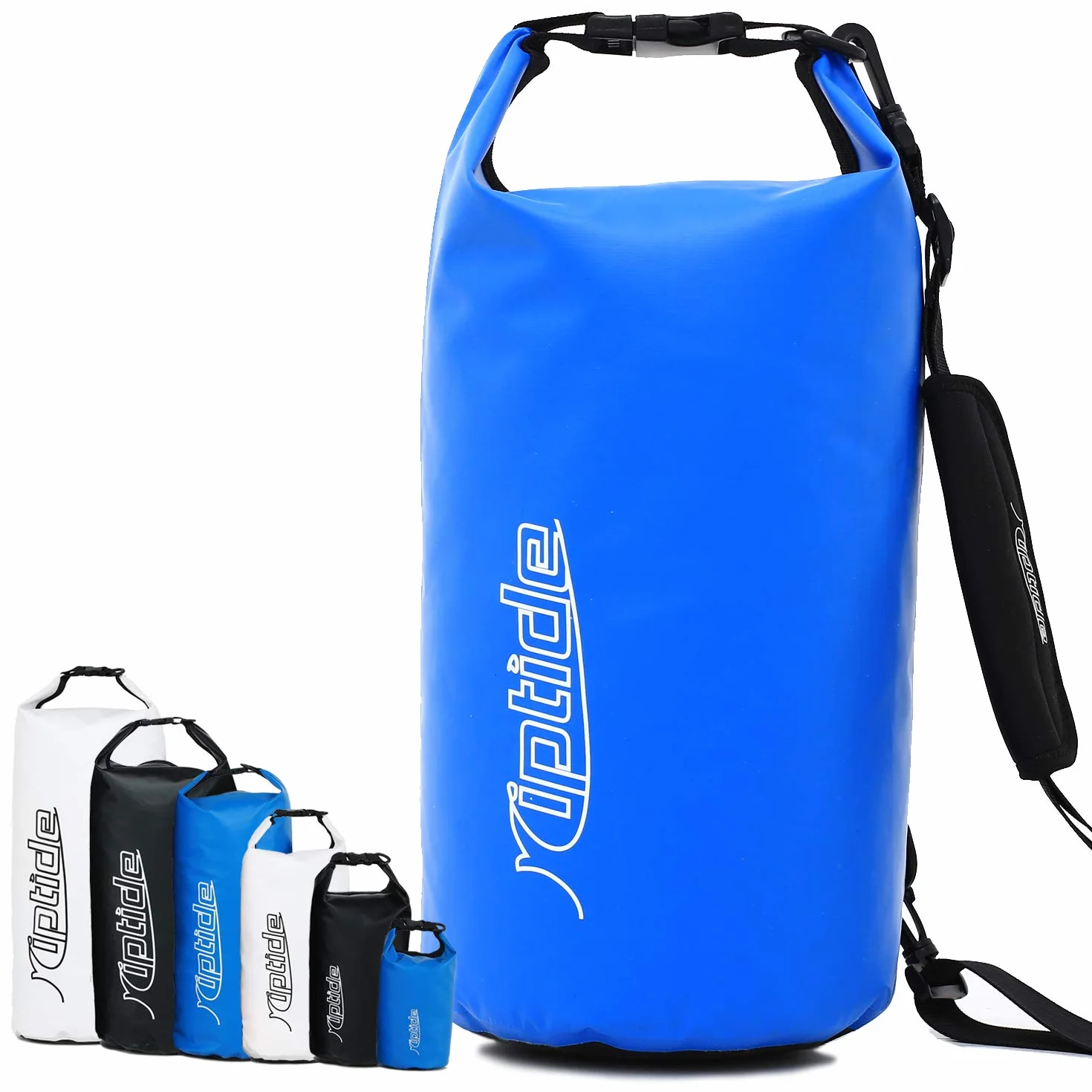 riptide Dry Bag Wodoszczelny worek z paskiem na ramię, niebieski, 10 l