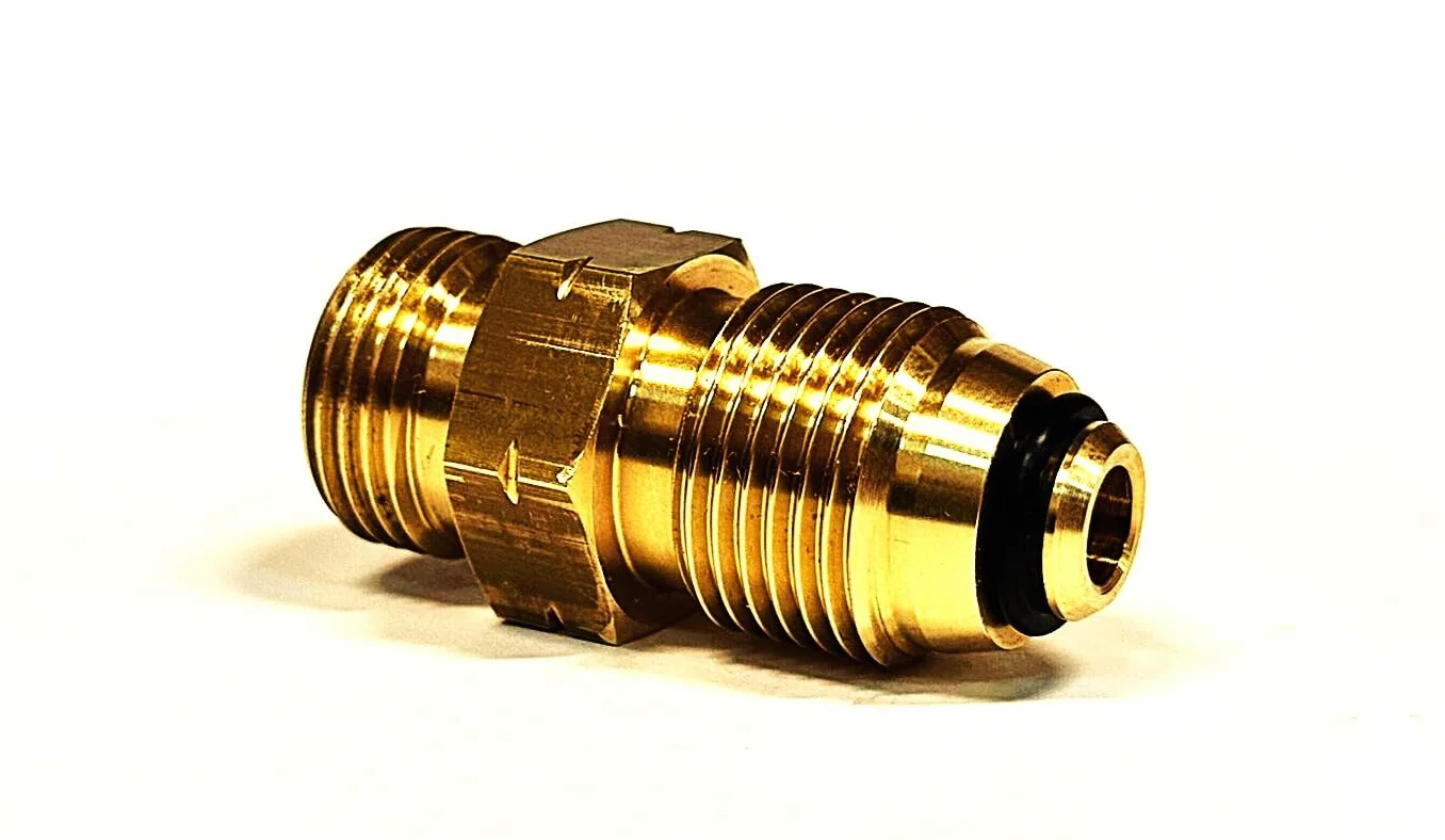 Adapter do butli gazowych 20 lb USA | norweski | konwersja do europejskiego standardu 21,8 mm