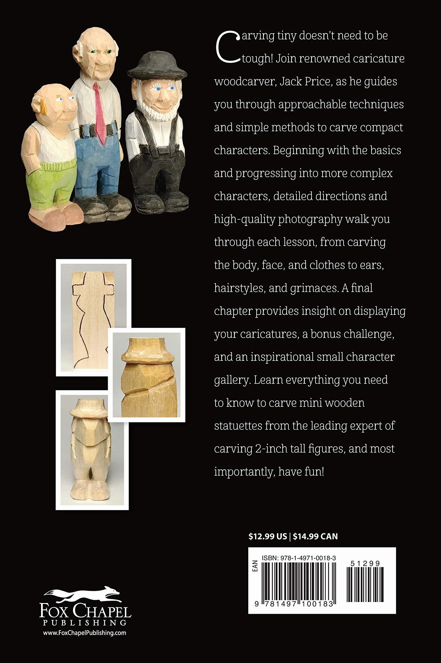 Carving Small Characters in Wood: Instructions & Patterns for Compact Projects with Personality