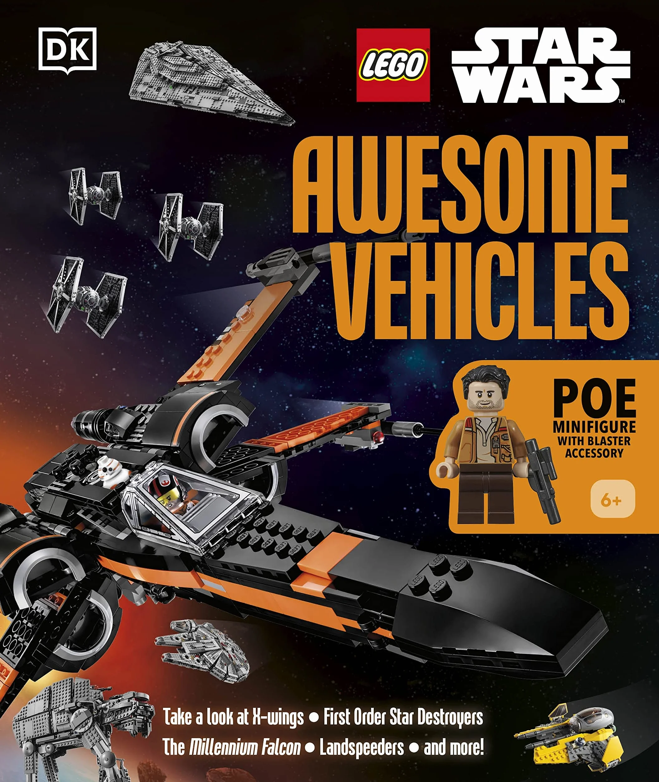 LEGO Star Wars Awesome Vehicles: With Poe Dameron Minifigure and Accessory
