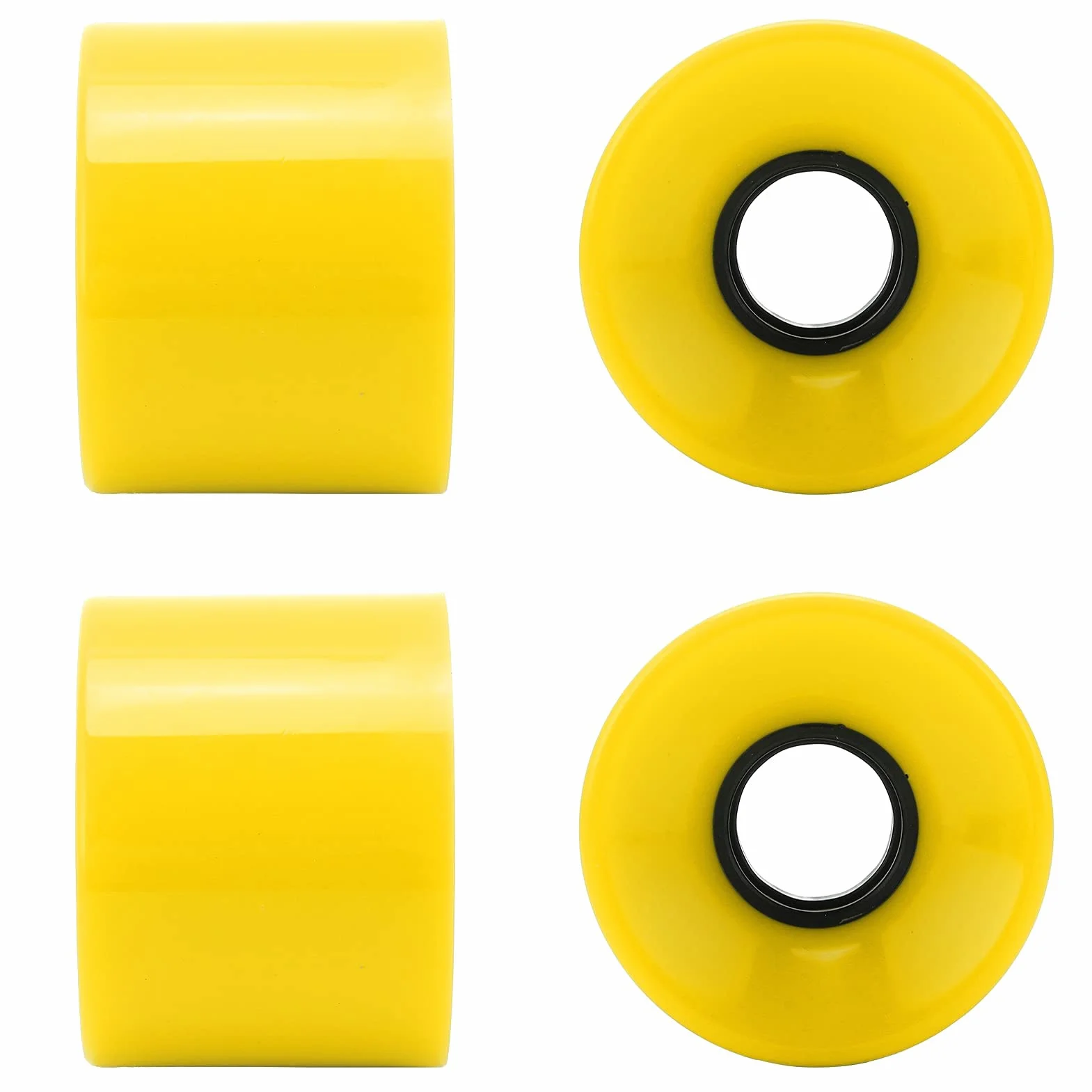 Kółka do Deskorolki 60x45mm 78A Longboard Cruiser Akcesoria 4 Szt.