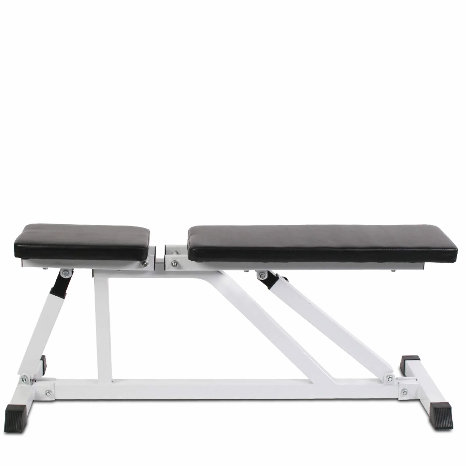 Physionics® Wielofunkcyjna ławeczka do podnoszenia ciężarów – oparcie z 7-stopniową regulacją i 4-stopniową regulacją, składana, obciążenie do 200 kg, ławka skośna, ławeczka płaska, ławka treningowa