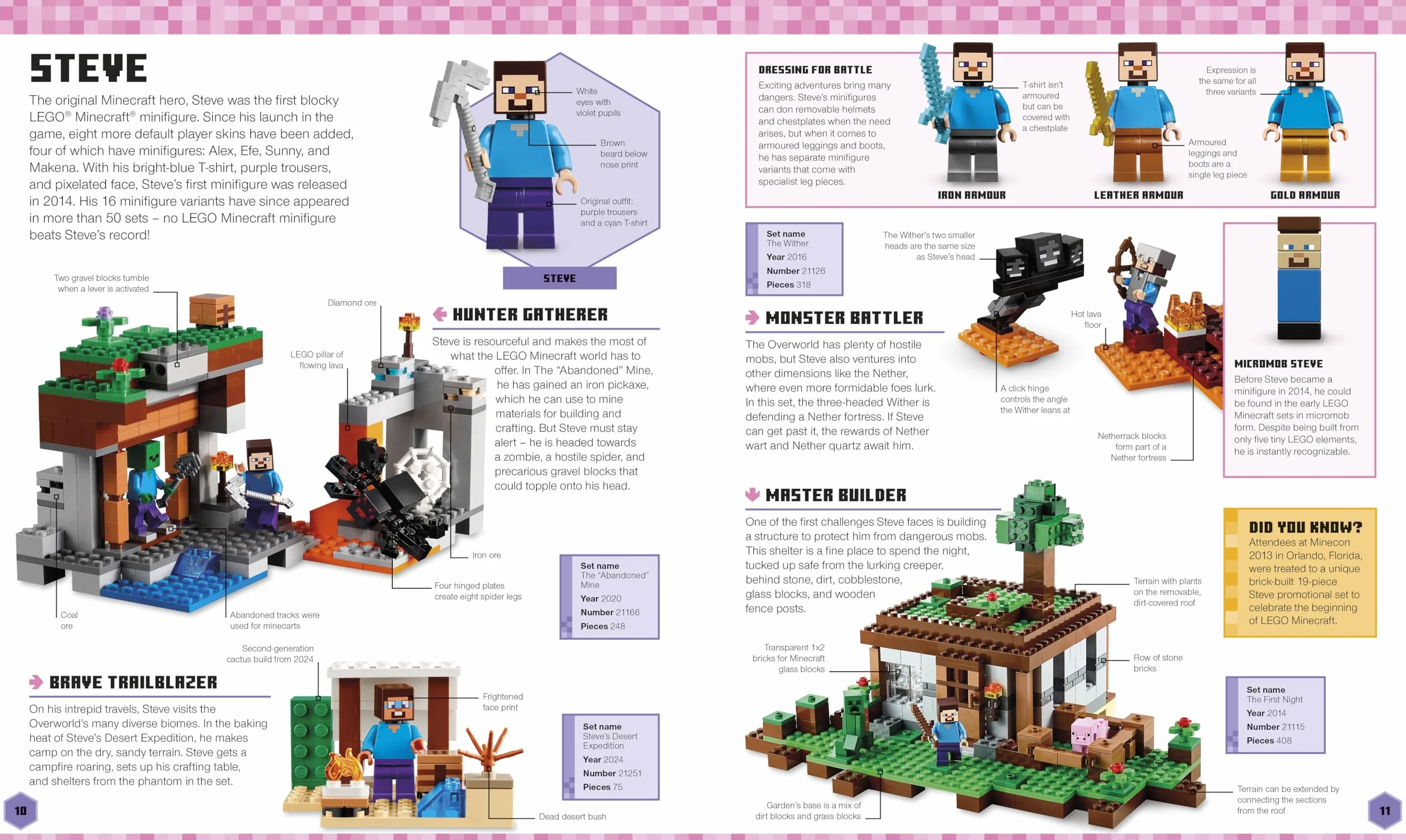 LEGO Minecraft Visual Dictionary: With an Exclusive LEGO Minecraft Minifigure