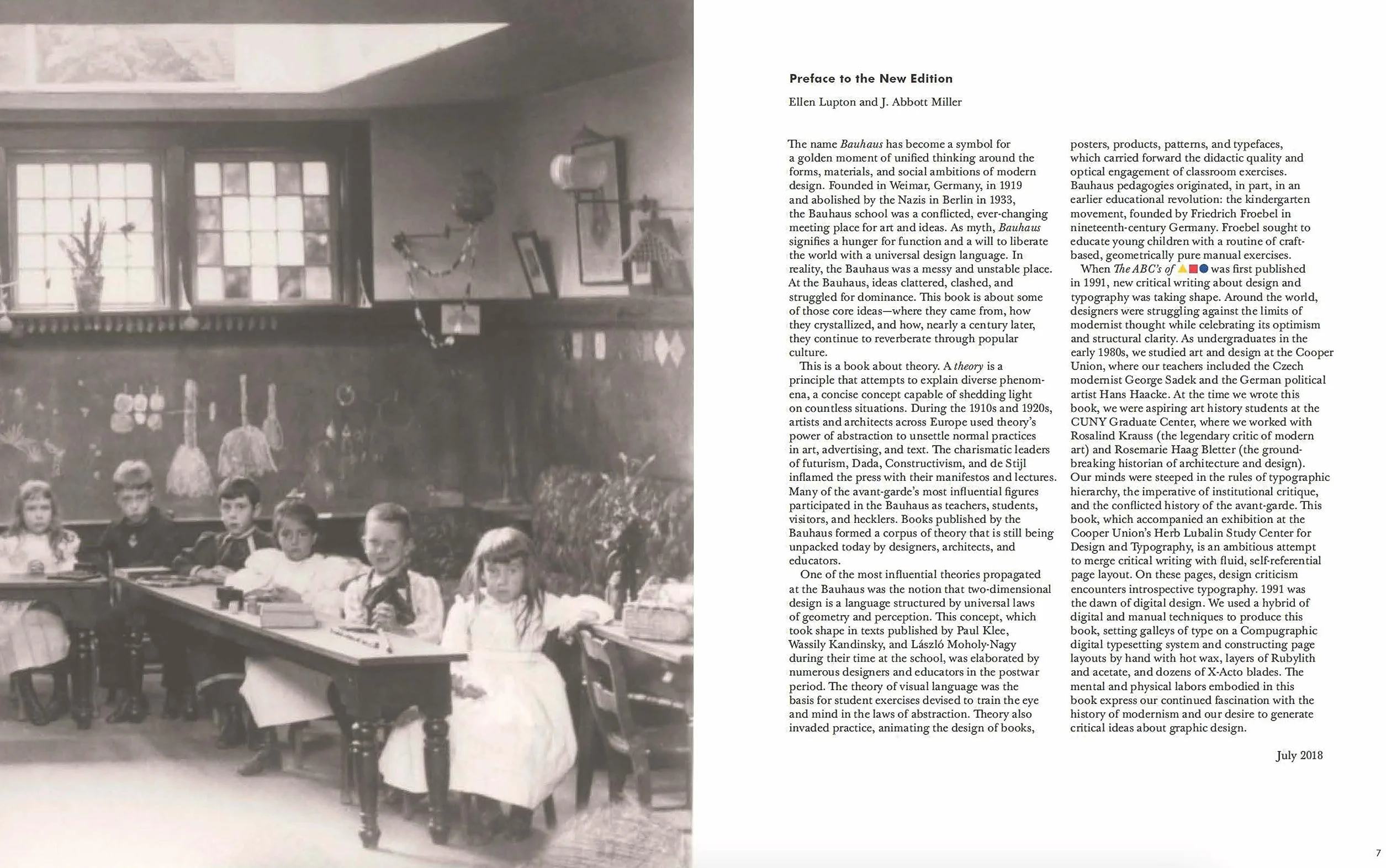 The Abc's of Triangle Square Circle: The Bauhaus and Design Theory