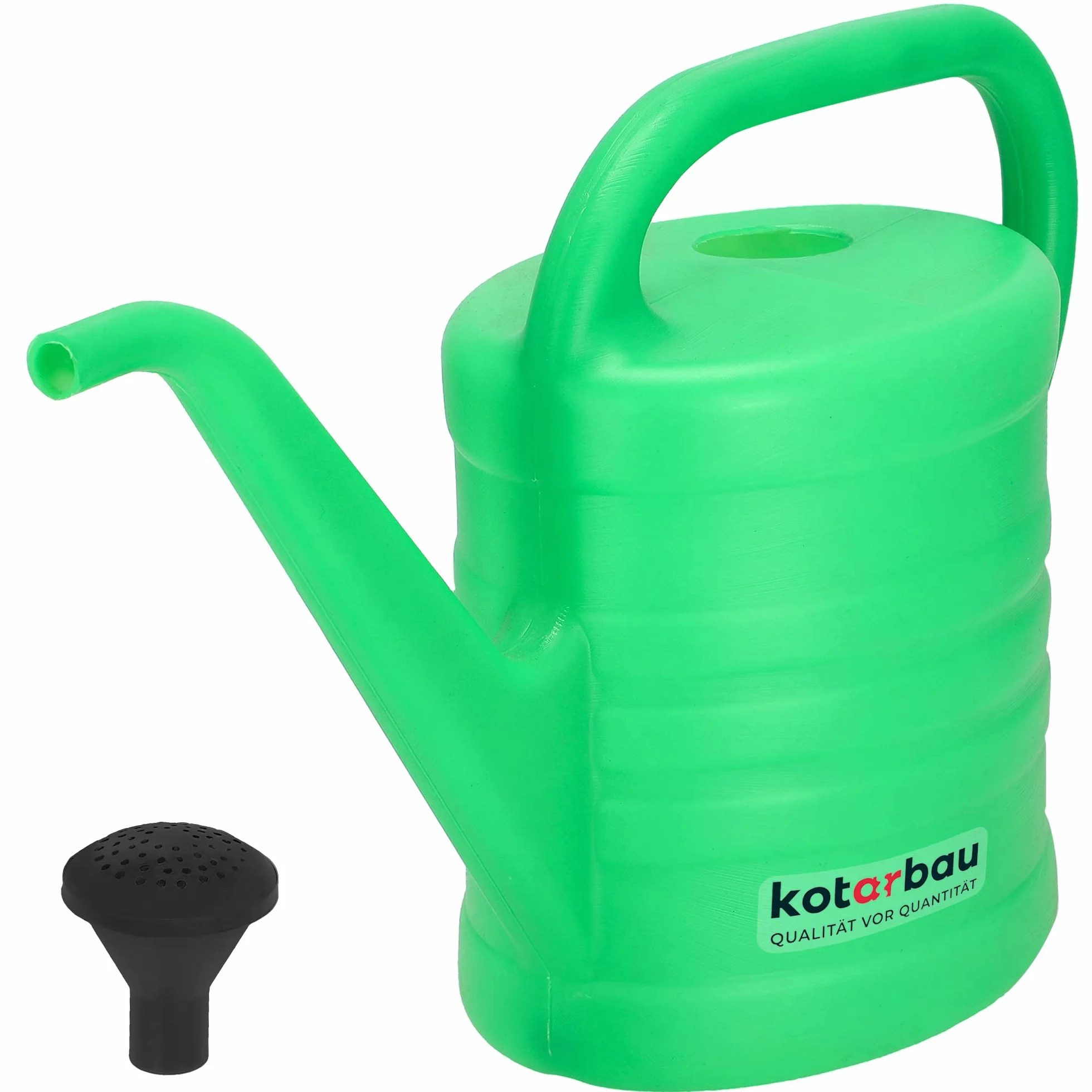 KOTARBAU® Konewka owalna Długotrwała konewka ogrodowa z tworzywa sztucznego do podlewania kwiatów z dyszą System nawadniający Konewka do podlewania kwiatów do użytku wewnętrznego i zewnętrznego