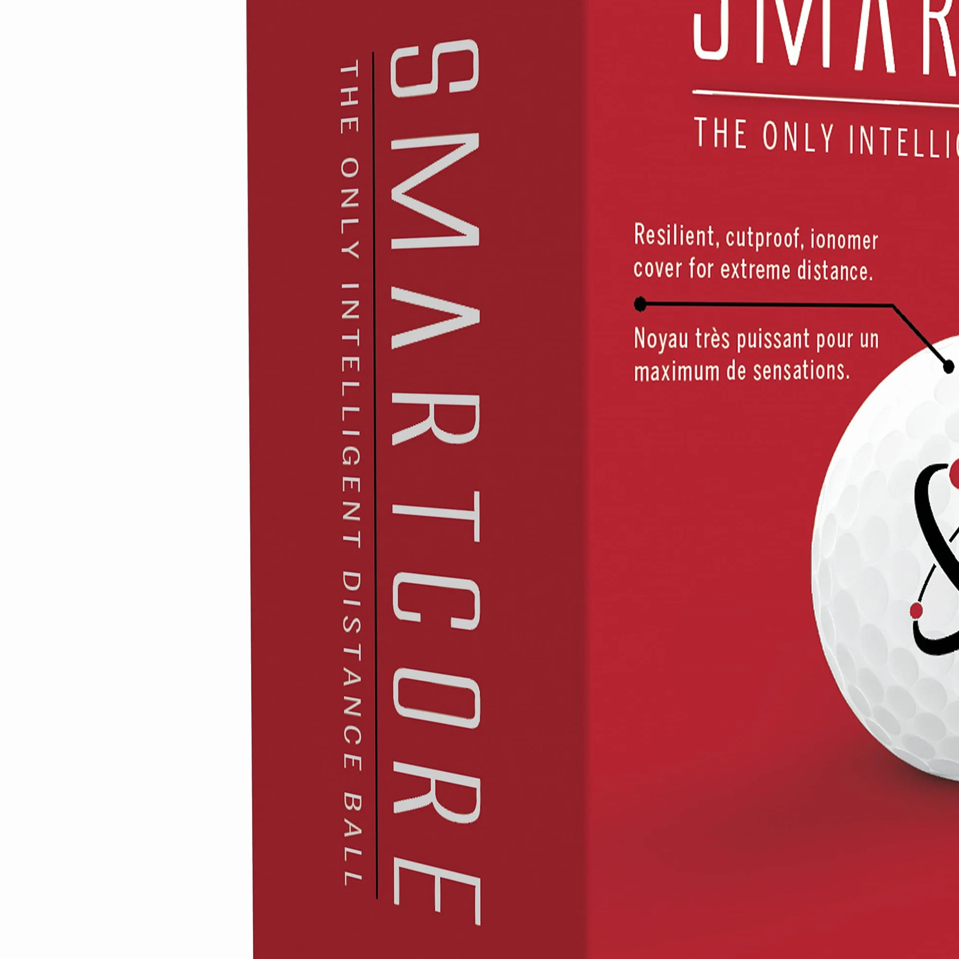 Wilson Smart Core piłka golfowa zestaw 24 sztuk biała