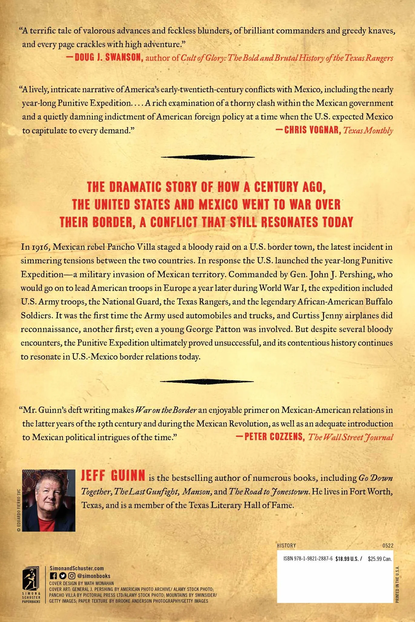 War on the Border: Villa, Pershing, the Texas Rangers, and an American Invasion