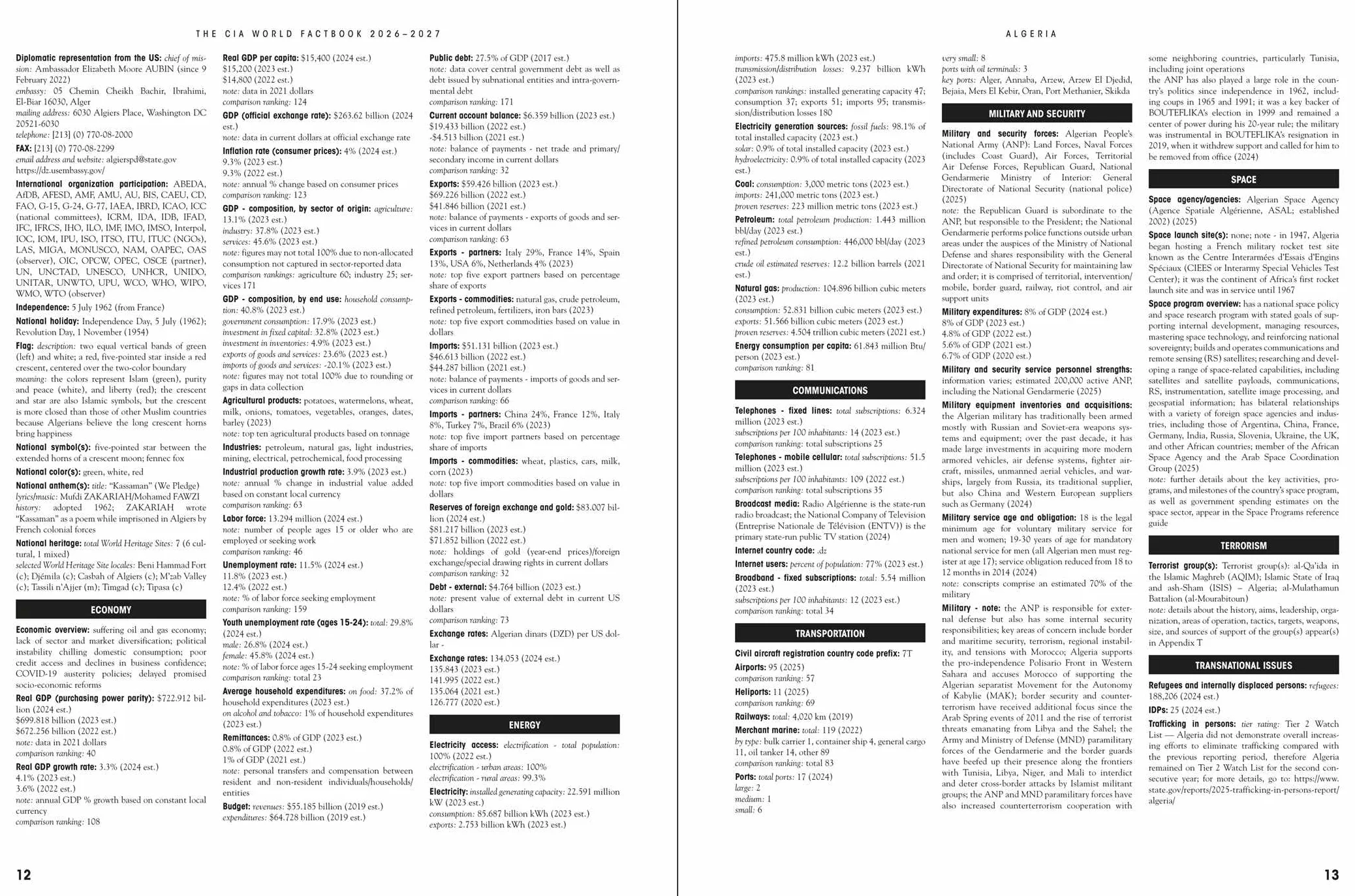 The CIA World Factbook 2026-2027