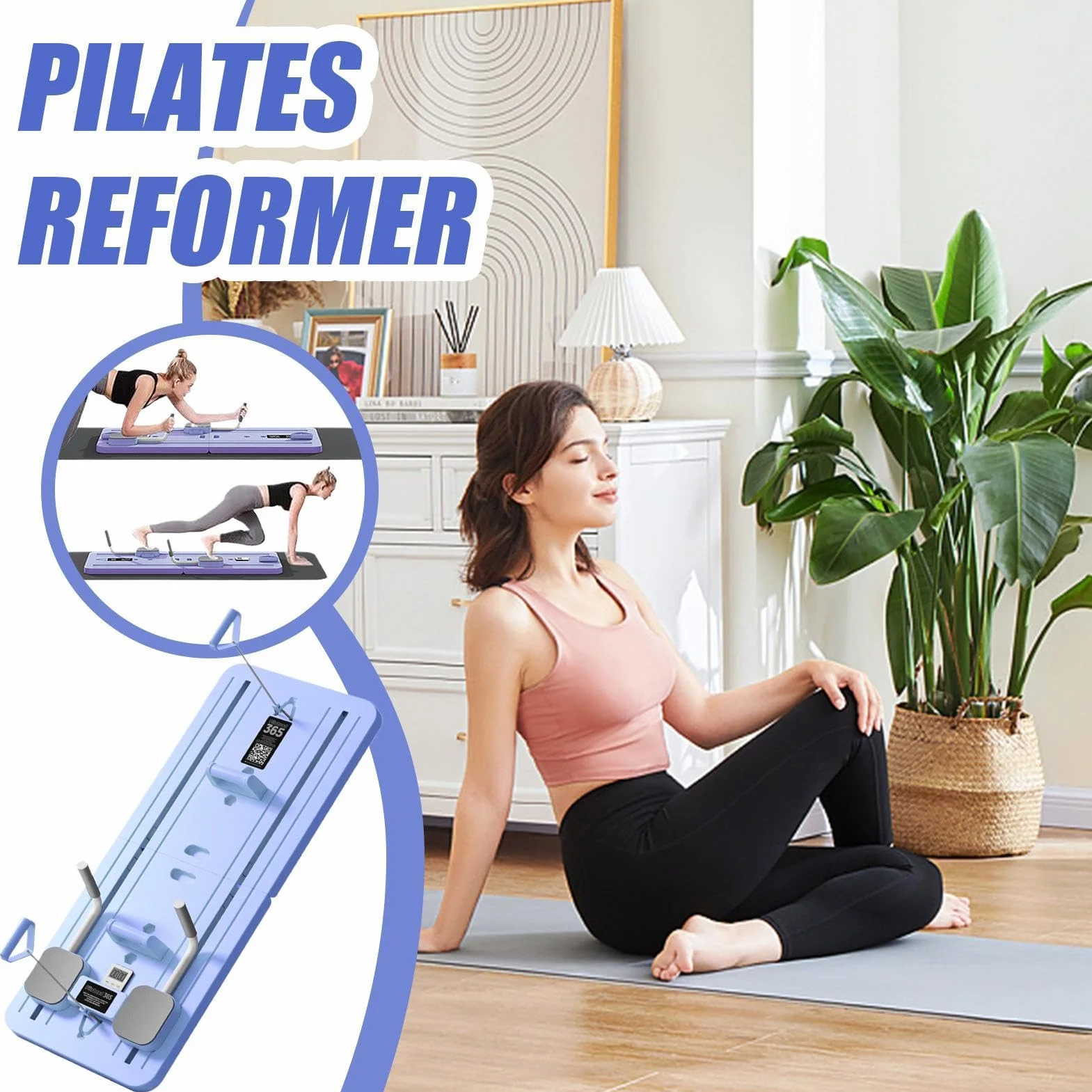 Deska do pilatesu wielofunkcyjna do treningu całego ciała