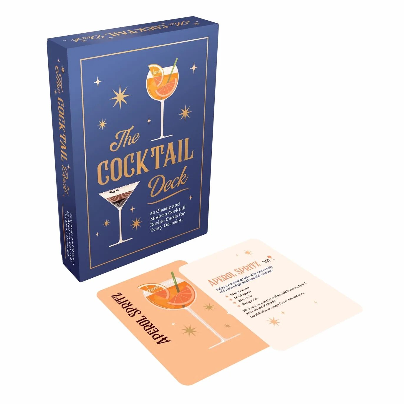The Cocktail Deck: 52 Classic and Modern Cocktail Recipe Cards for Every Occasion