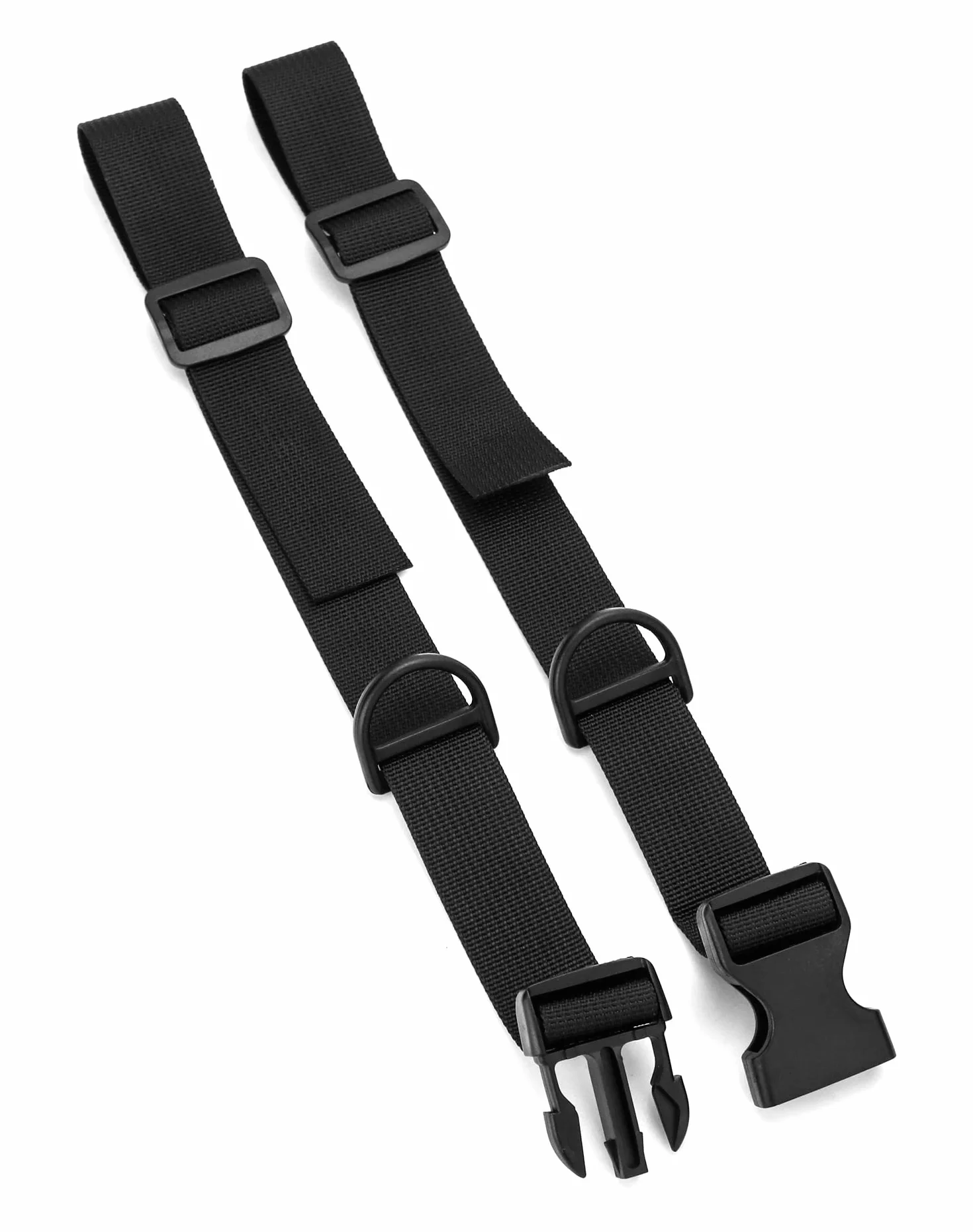 QWORK regulowany pasek na klatkę piersiową do plecaka czarny 25-70 cm