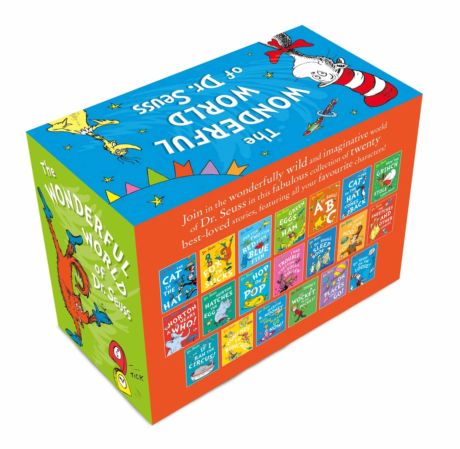 The Wonderful World of Dr. Seuss: A classic collection of illustrated stories from award-winning Dr.Seuss – the perfect gift for kids and adults alike!