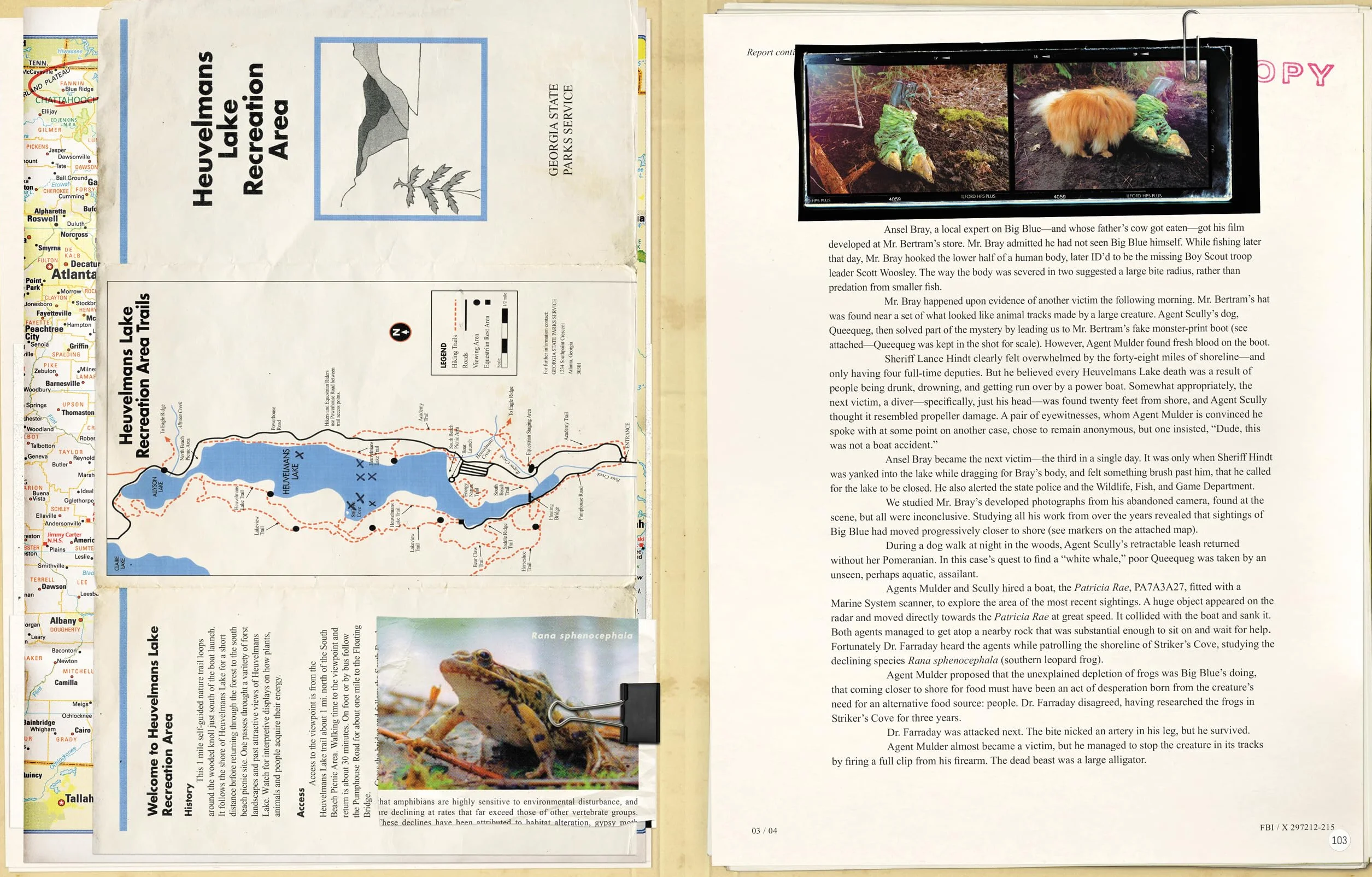 The X-Files: the official archives: Cryptids, Biological Anomalies, and Parapsychic Phenomena