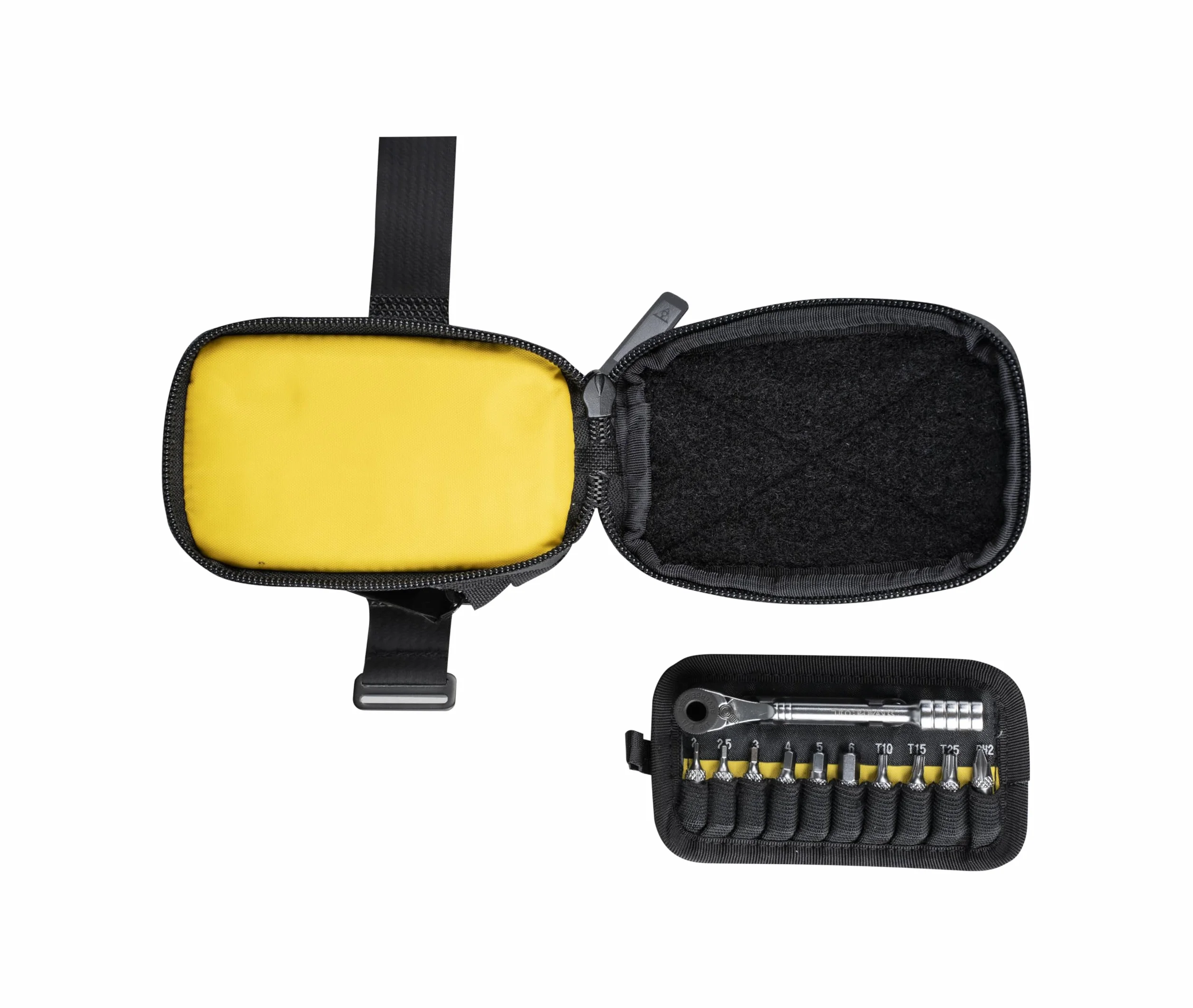 Topeak Elementa Seatbag Pro z istotnym Atrezzi, czarna