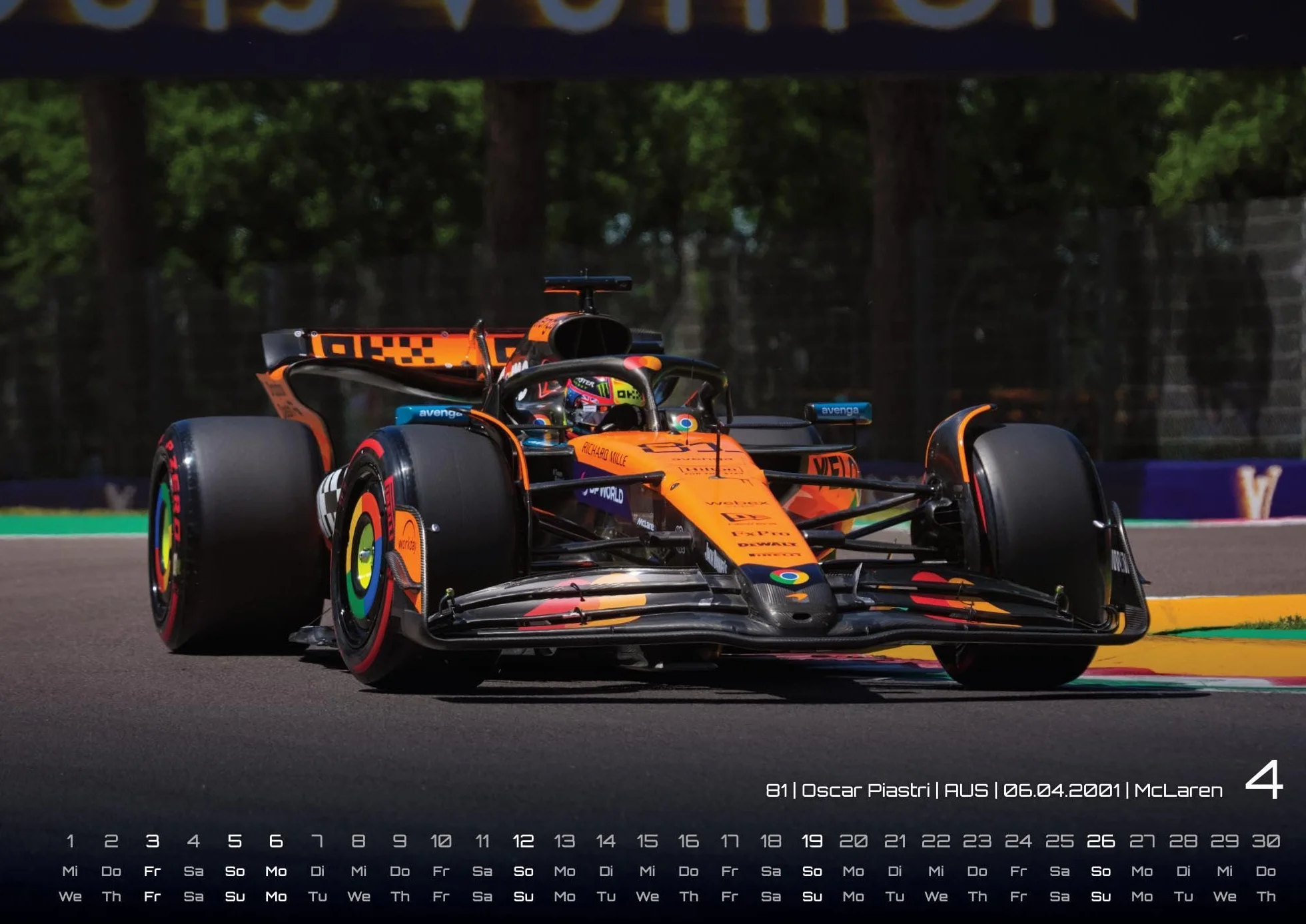 Formel 1 - Grand Prix - 2026 - F1 Kalender DIN A3: Der Wandkalender für alle Fans der Königsklasse auf vier Rädern für das Jahr 2026 im Format DIN A3 (ca. 42 x 30 cm)!