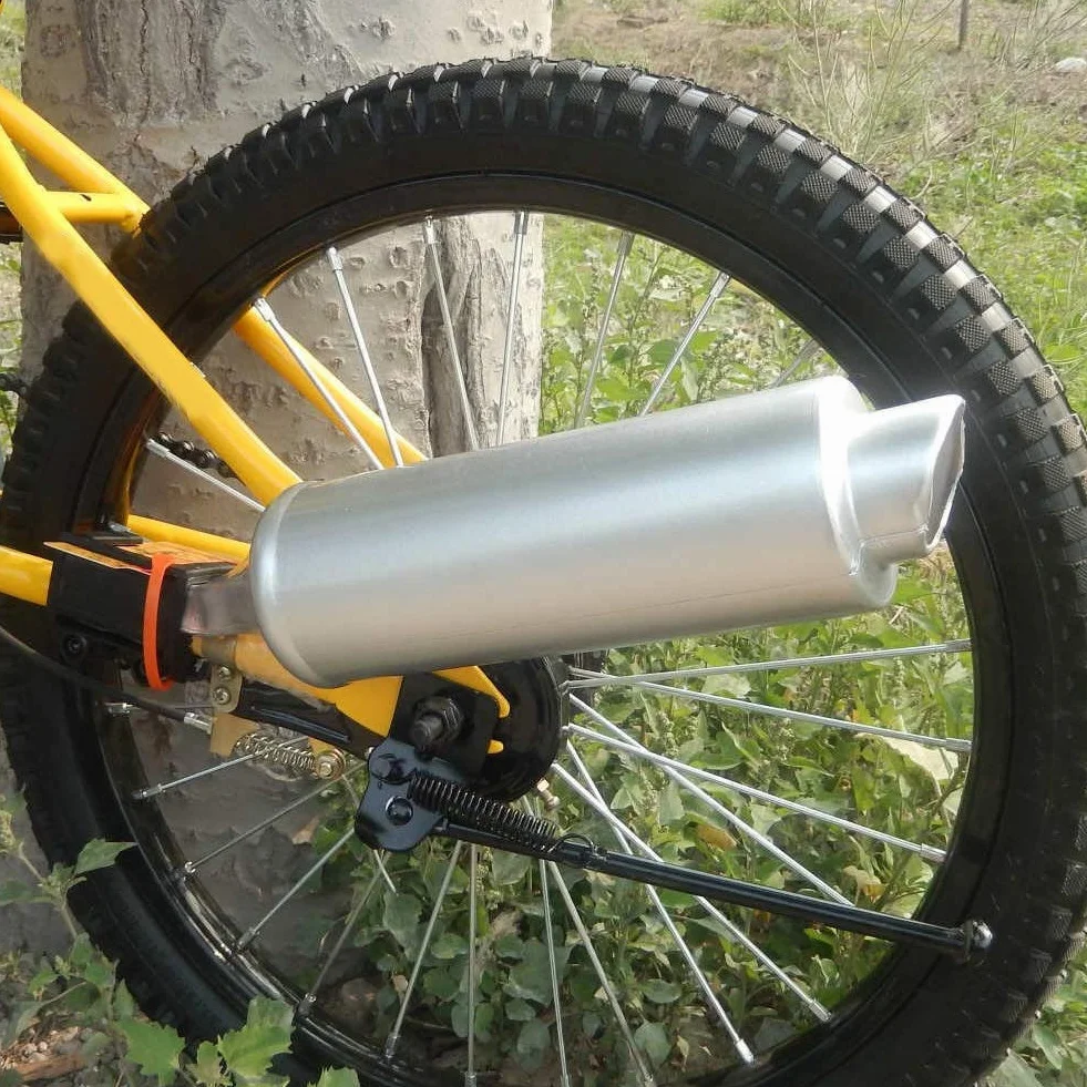 Rura turbiny rowerowej, system wydechowy rower promień rowerowy zestaw kart produkcyjnych audio do roweru 16-22 cali