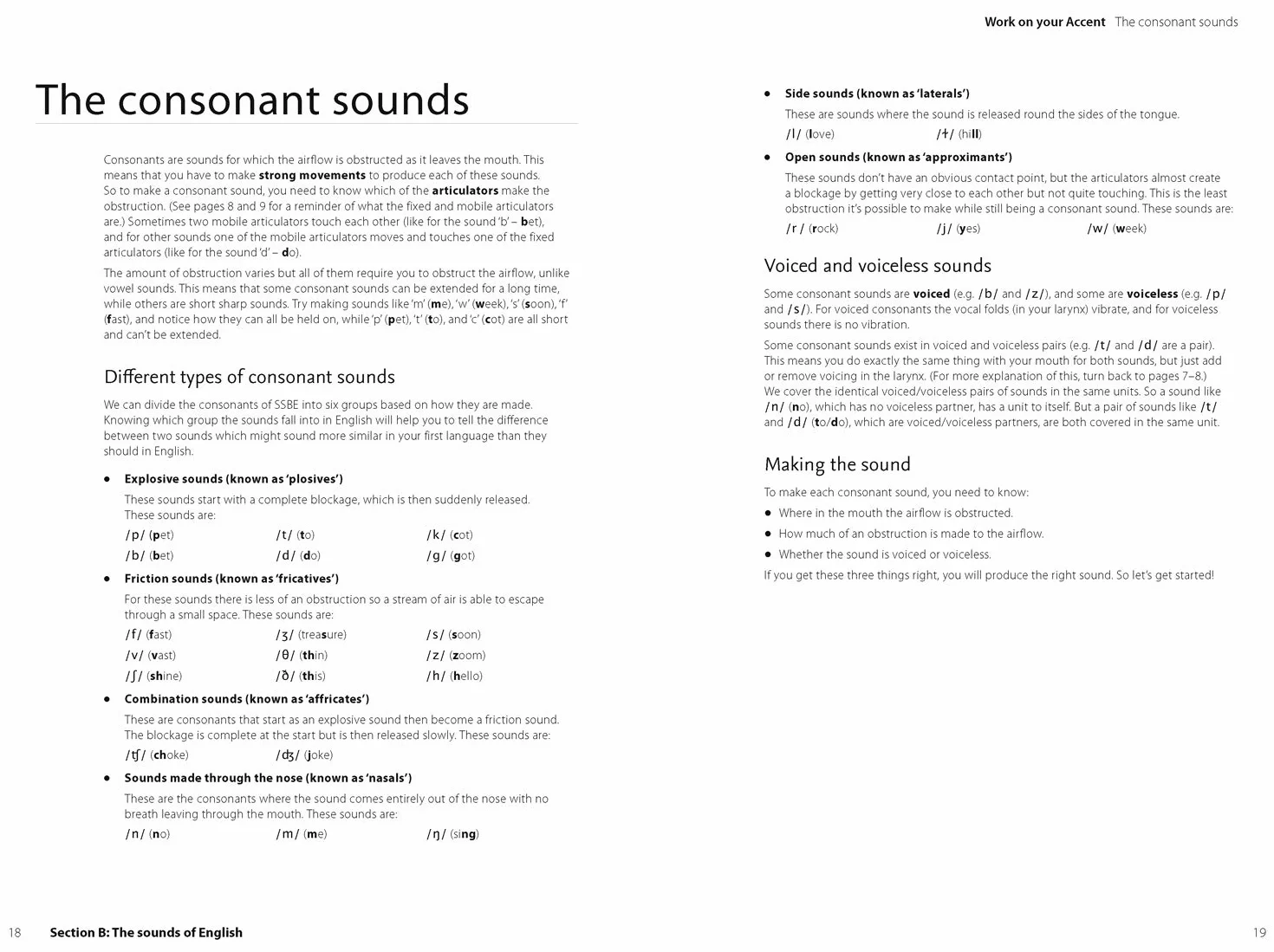 Accent: B1-C2