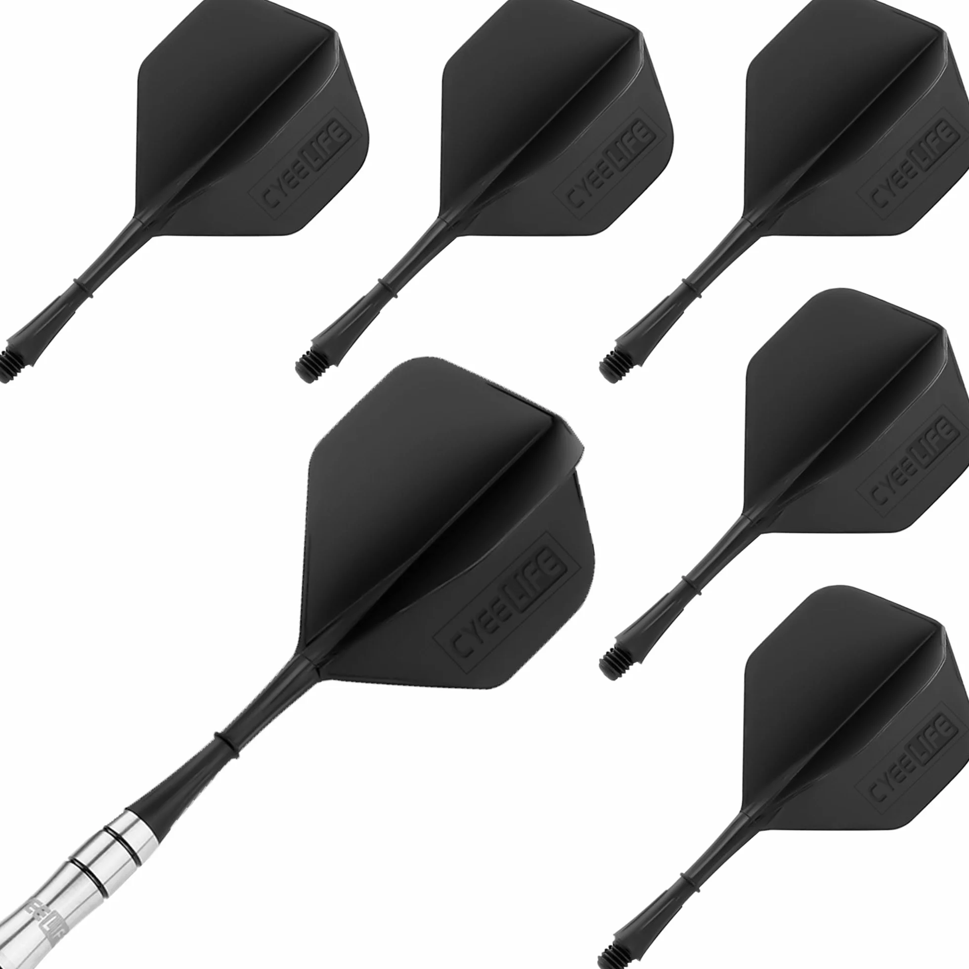 CyeeLife Formowane lotki i wałki do rzutek 6 szt. 2BA CF01