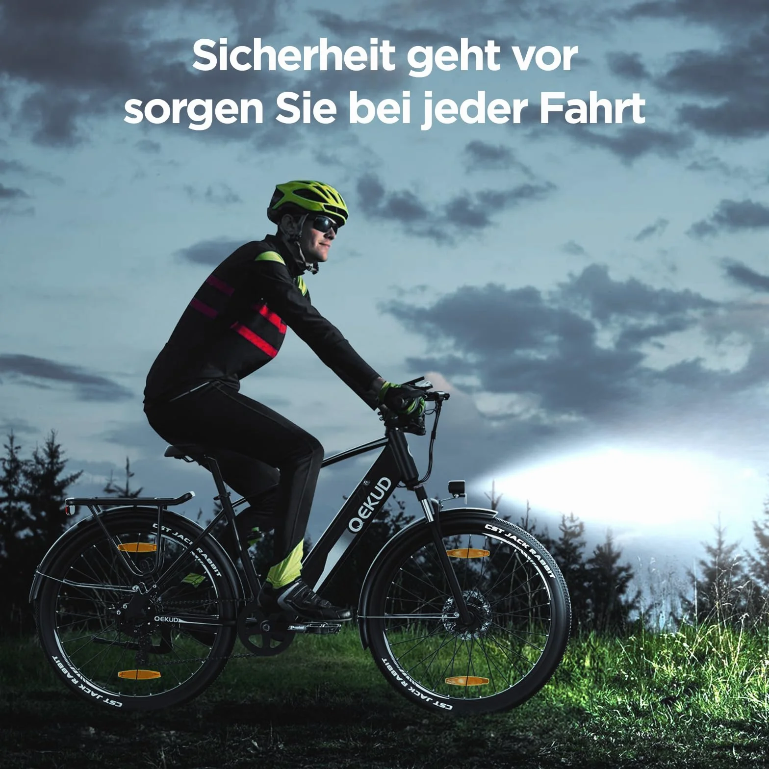 Rower elektryczny, City E-Bike rower elektryczny z silnikiem 250 W, rower trekkingowy, z akumulatorem litowym 36 V, 12.5 Ah, długi zasięg do 100 km, zgodny z UE rower z aplikacją