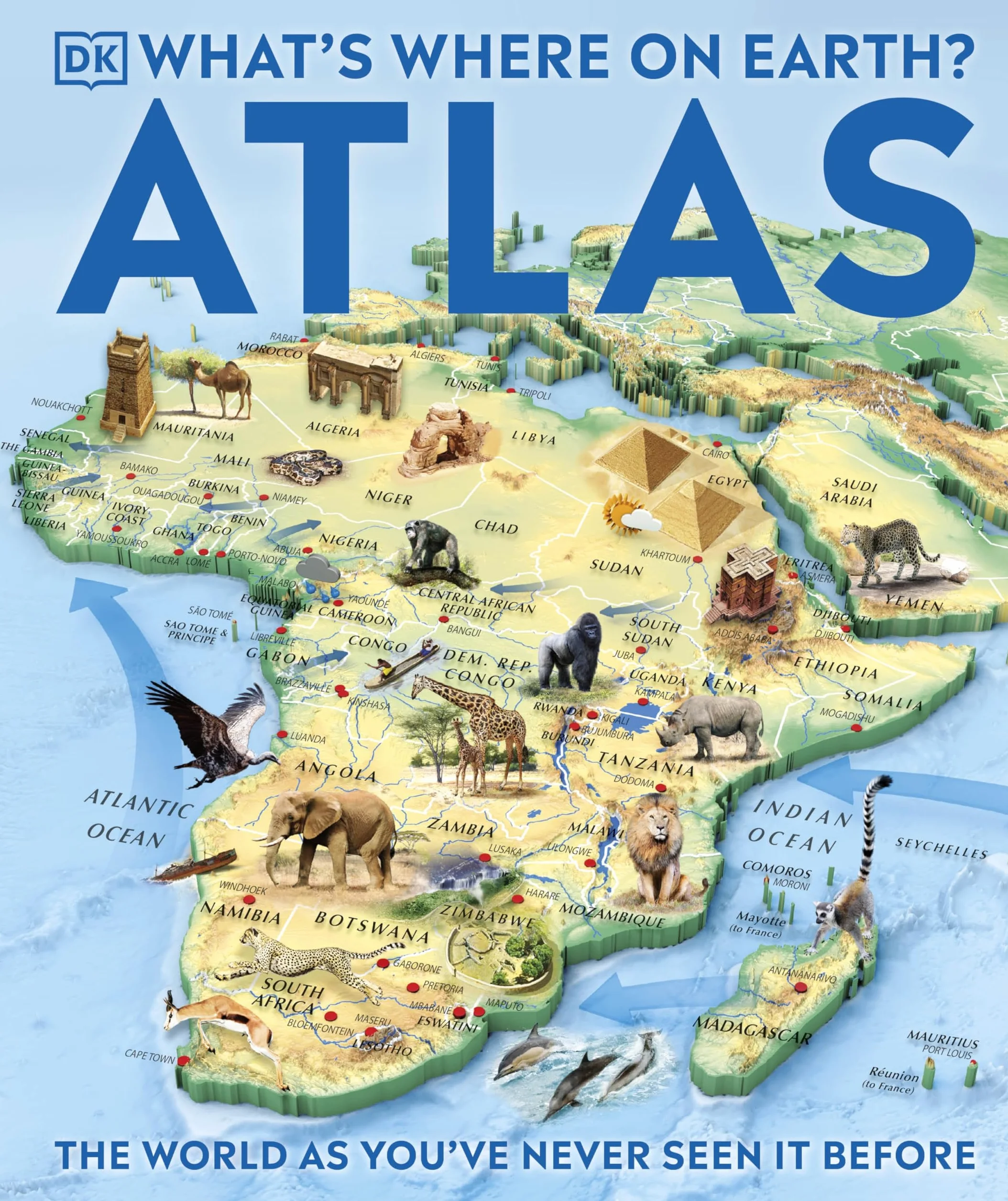 What's Where on Earth? Atlas: The World as You've Never Seen It Before!