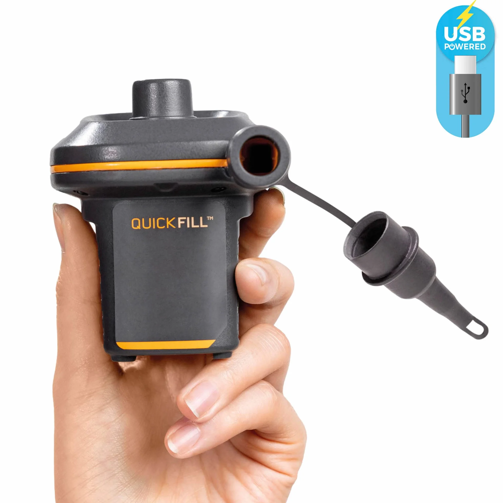 Intex Mini Quickfill 66635 pompa powietrza USB, przepływ powietrza: ≥ 150 l/min