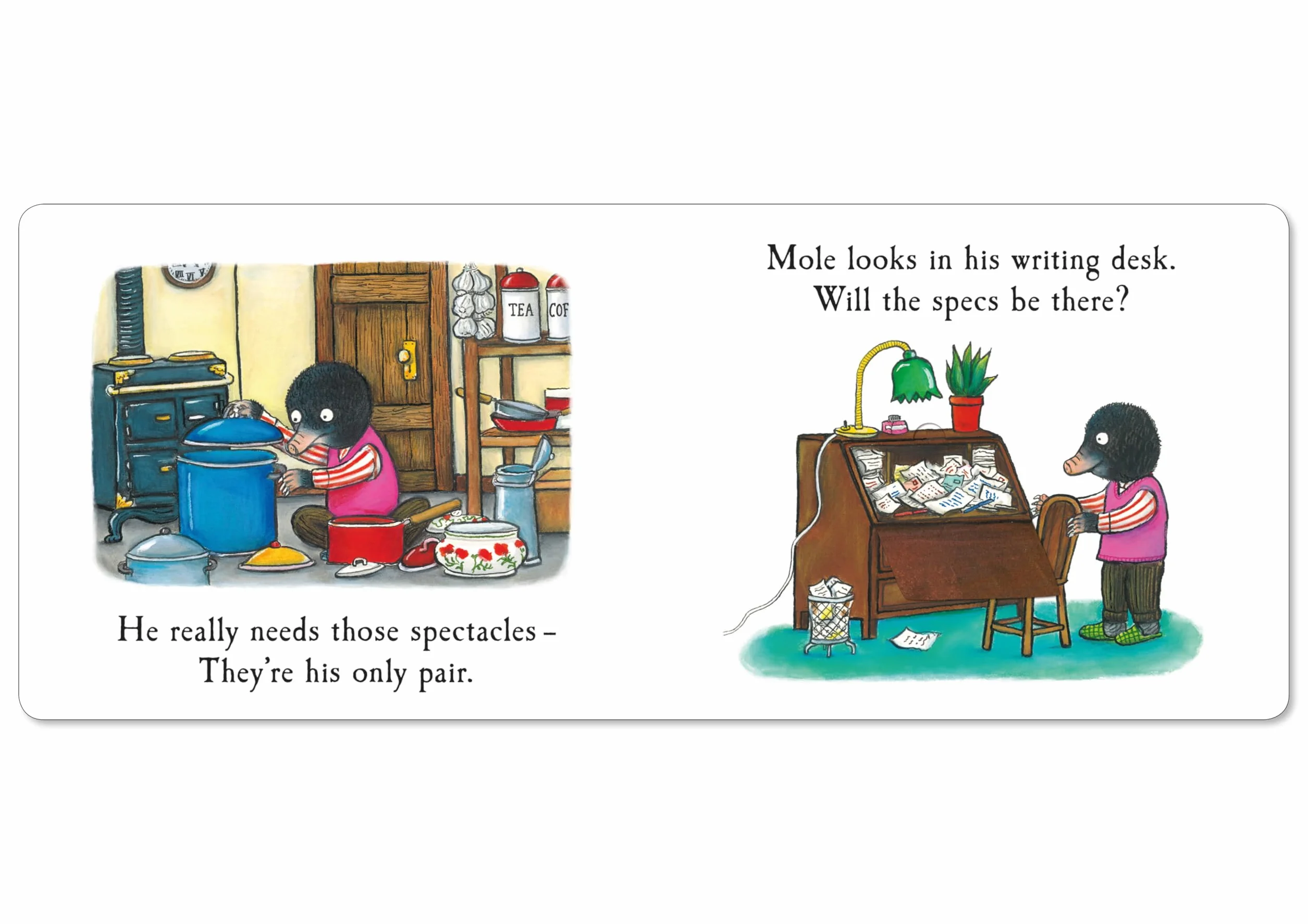 Mole's Spectacles: A Lift-the-flap Story