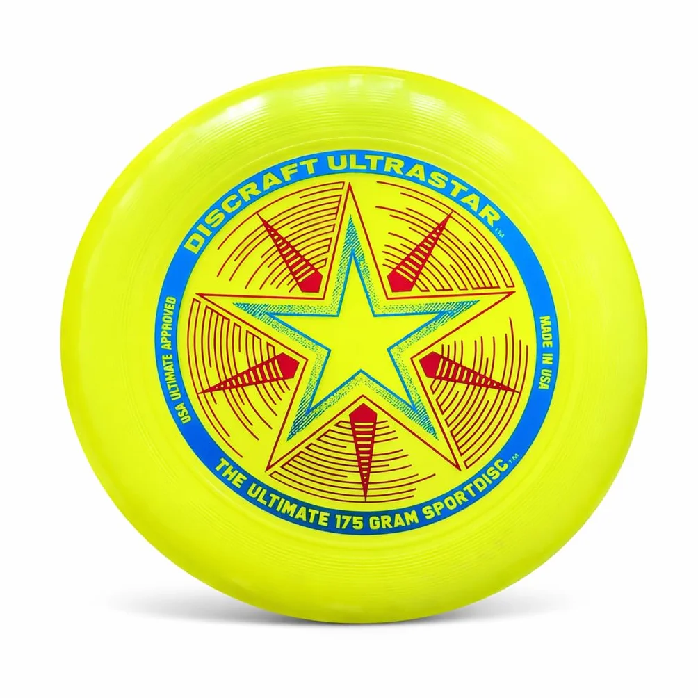 Discraft 802001-106 USSY 175 g "Discraft Ultrastar" Frisbee (żółty)