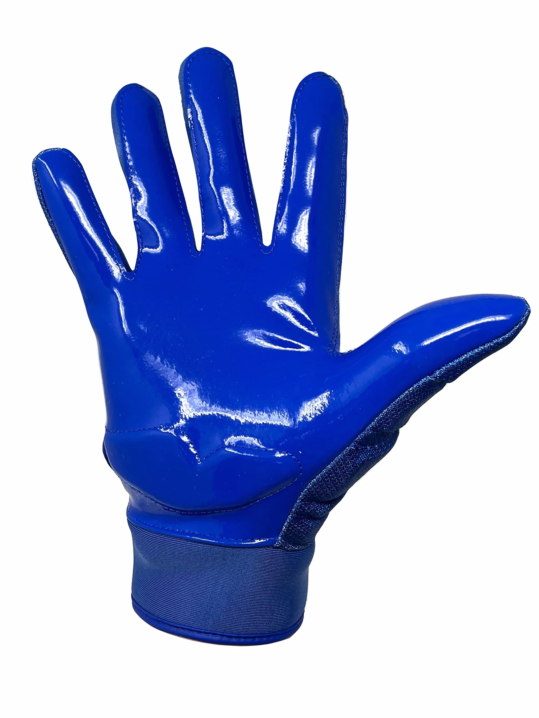Rękawice piłkarskie High Level Linebacker LB RB TE NIEBIESKIE FKG-03