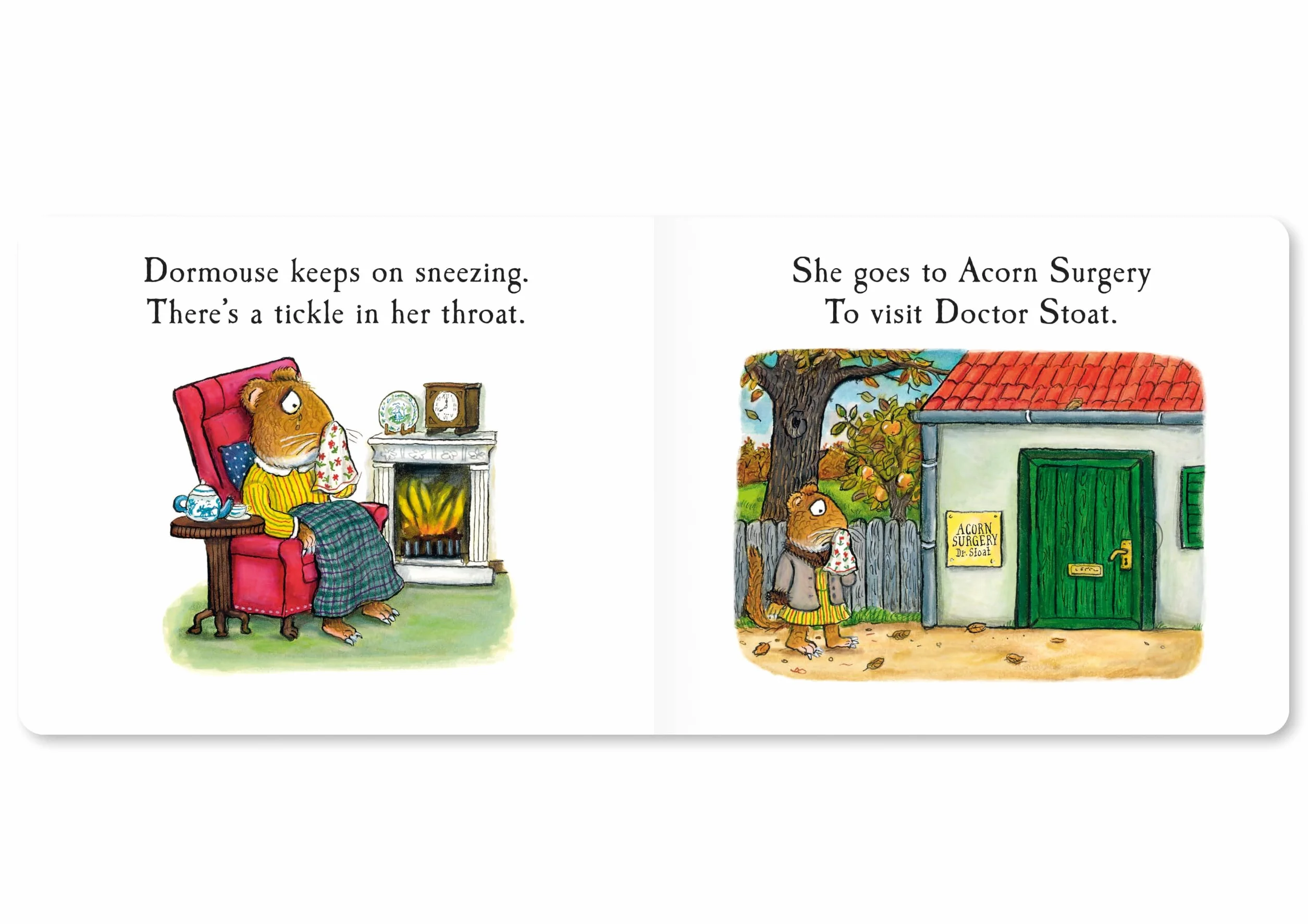 Dormouse Has a Cold: A Lift-the-flap Story (9)