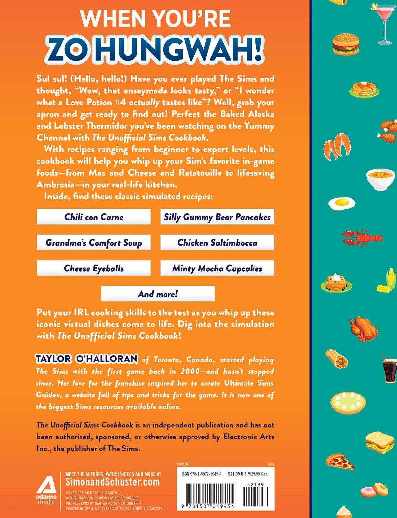 The Unofficial Sims Cookbook: From Baked Alaska to Silly Gummy Bear Pancakes, 85+ Recipes to Satisfy the Hunger Need