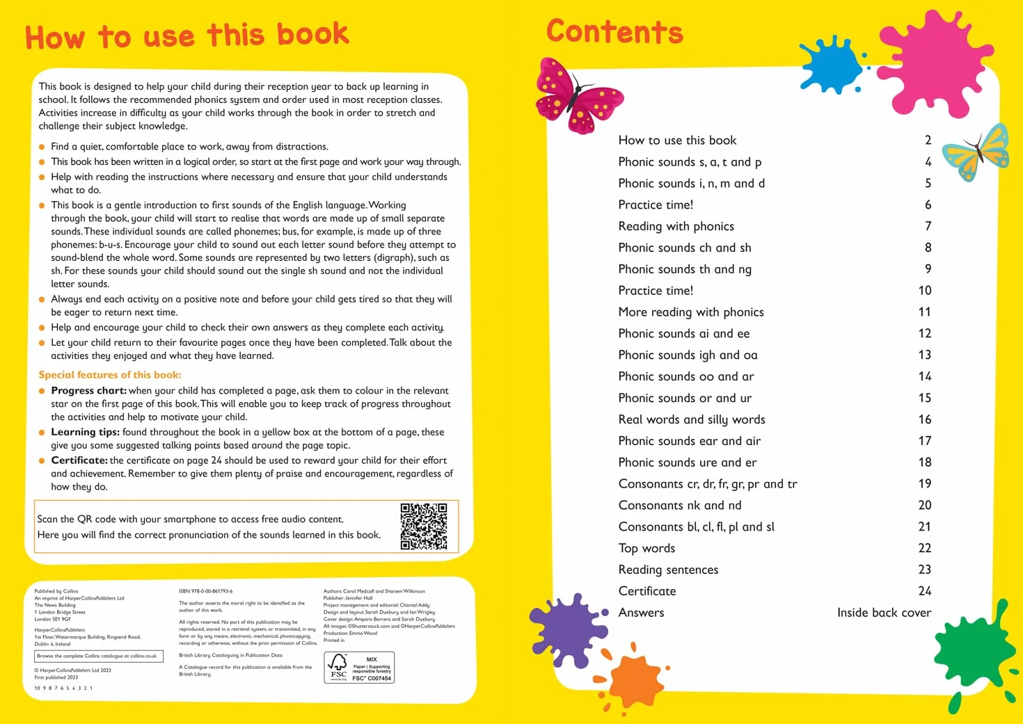 Phonics Ages 4-5: Ideal for home learning