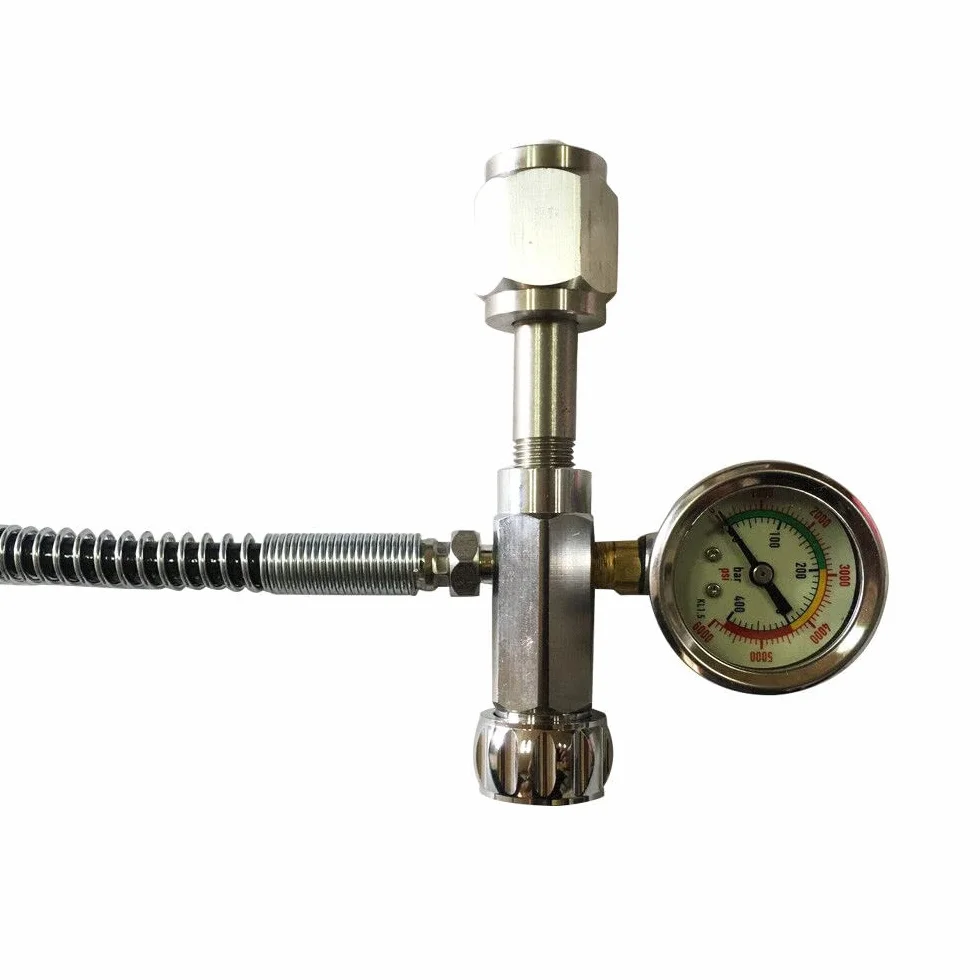 Adapter do paintballa 4500 PSI stacja napełniająca zestaw do ładowania