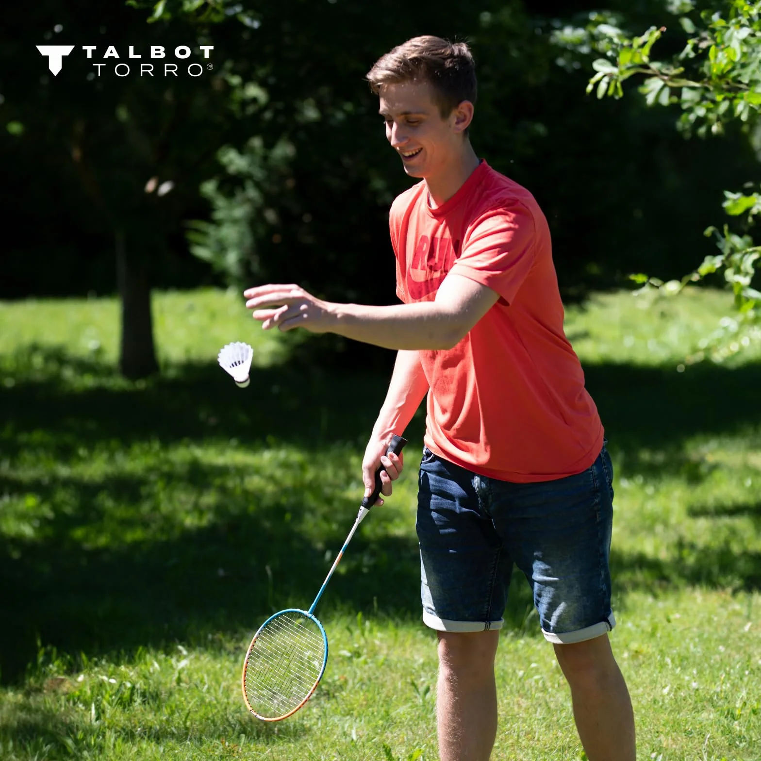 Talbot Torro Uniseks 449411 Zestaw do Badmintona, Wielokolorowy, 2 szt.