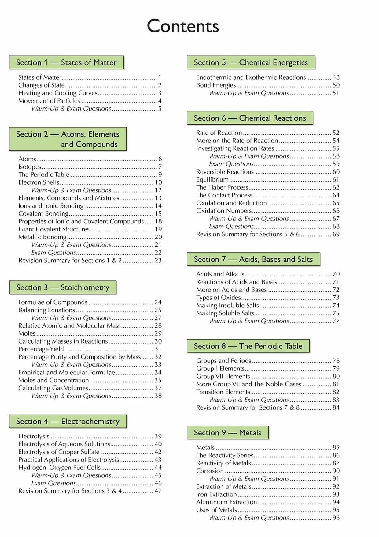 Cambridge International GCSE Chemistry Complete Revision & Practice