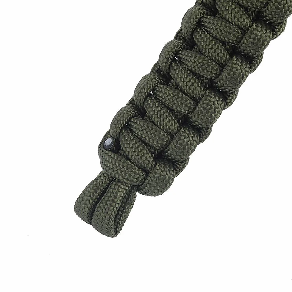 Alomejor Bransoletka survivalowa z paracordem