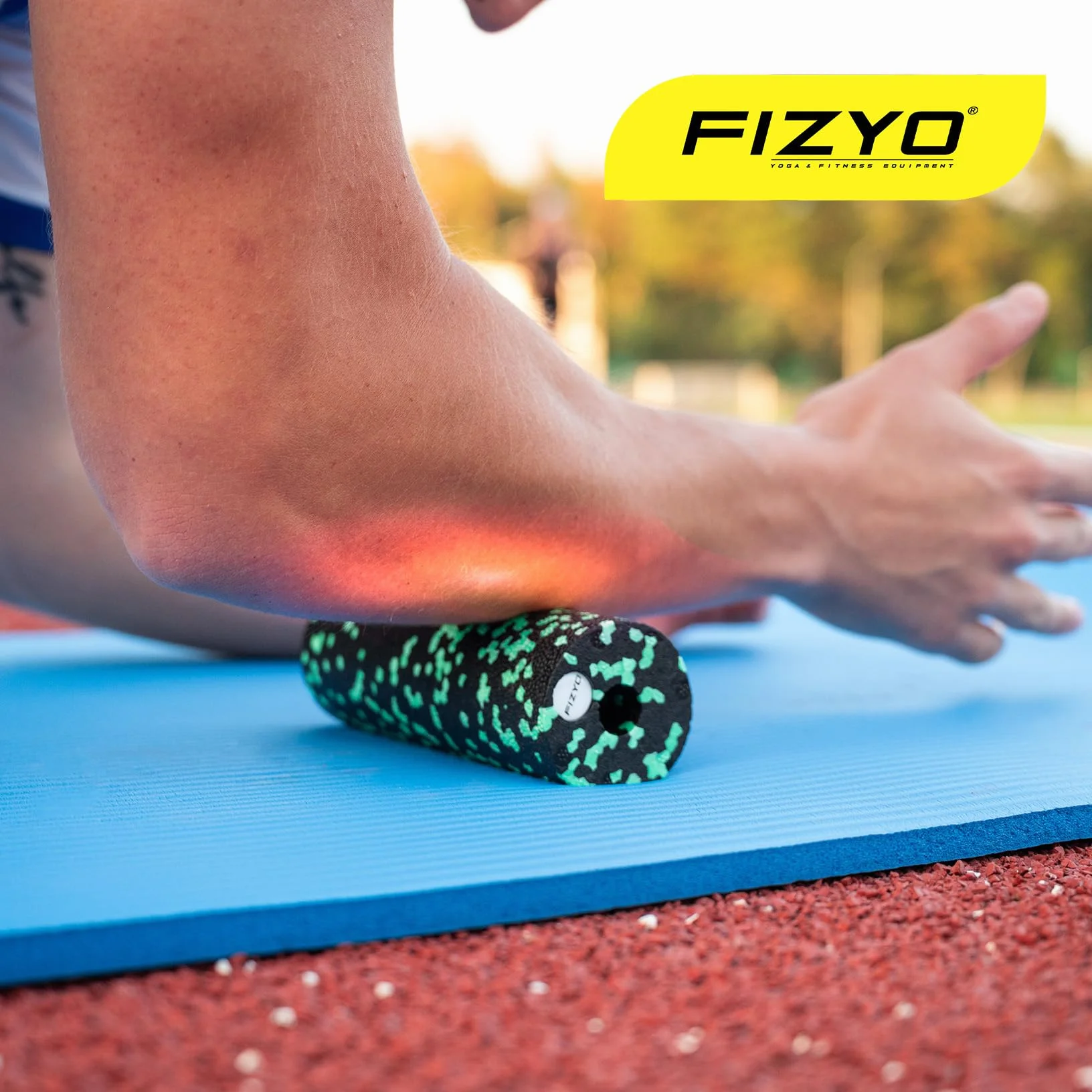 Fizyo Mini Roller do Masażu Powięzi 15×5 cm – Wałek Piankowy EPP do Masażu Mięśni, Jogi, Pilatesu i Fizjoterapii