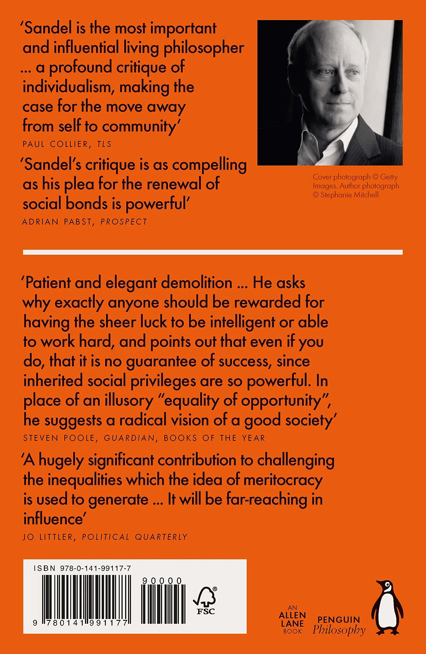 The Tyranny of Merit: What's Become of the Common Good?