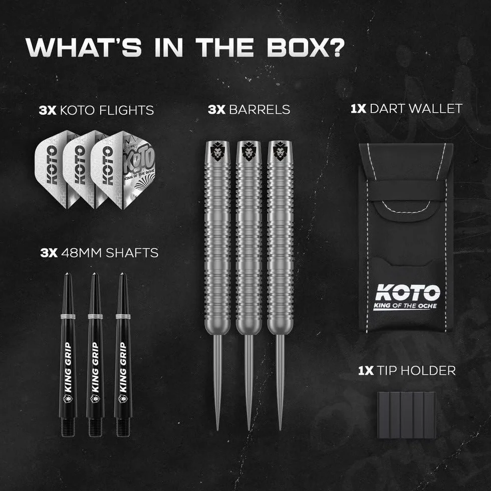 KOTO Knight Natural 80% Tungsten Darts