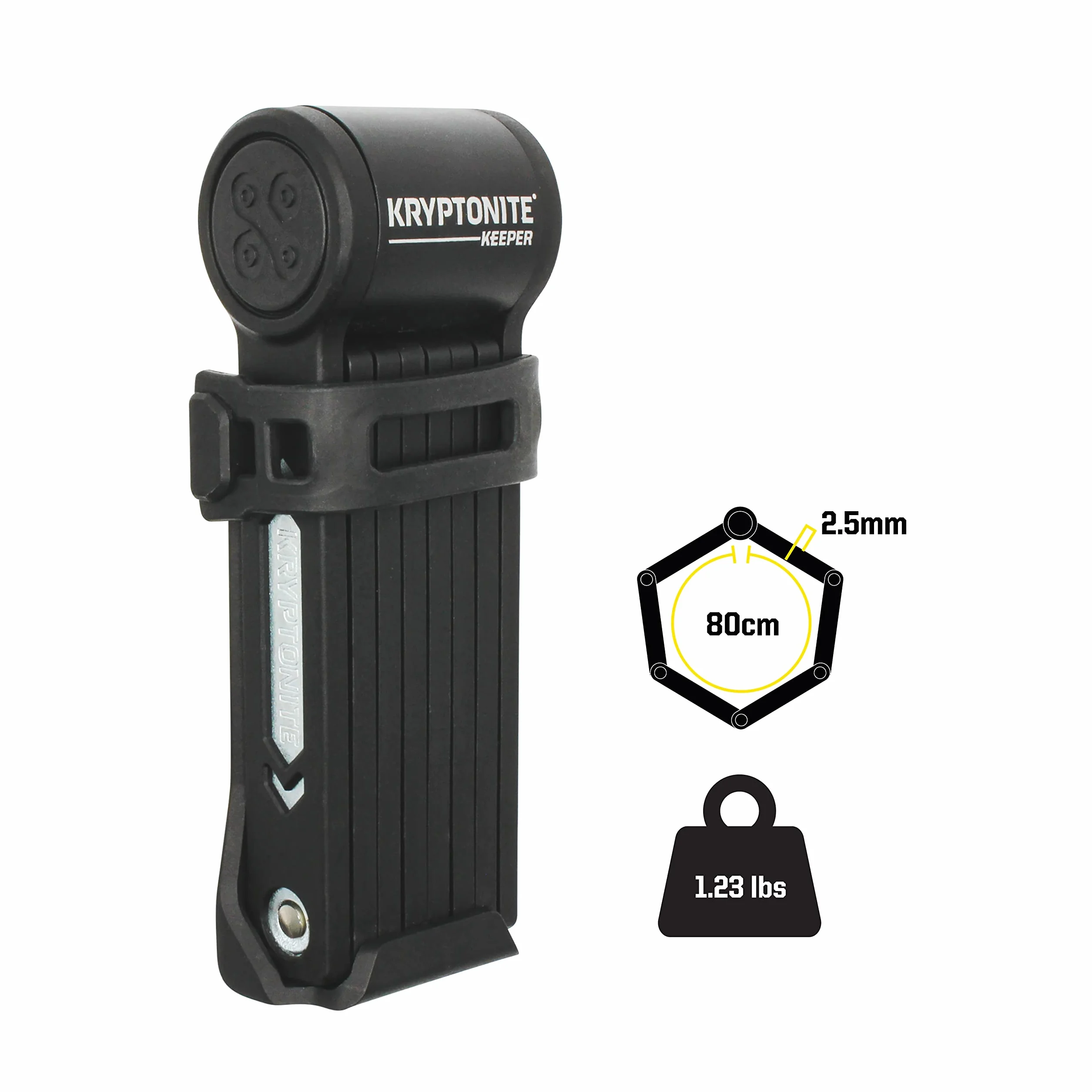 KRYPTONITE KEEPER MINI Folding Lock