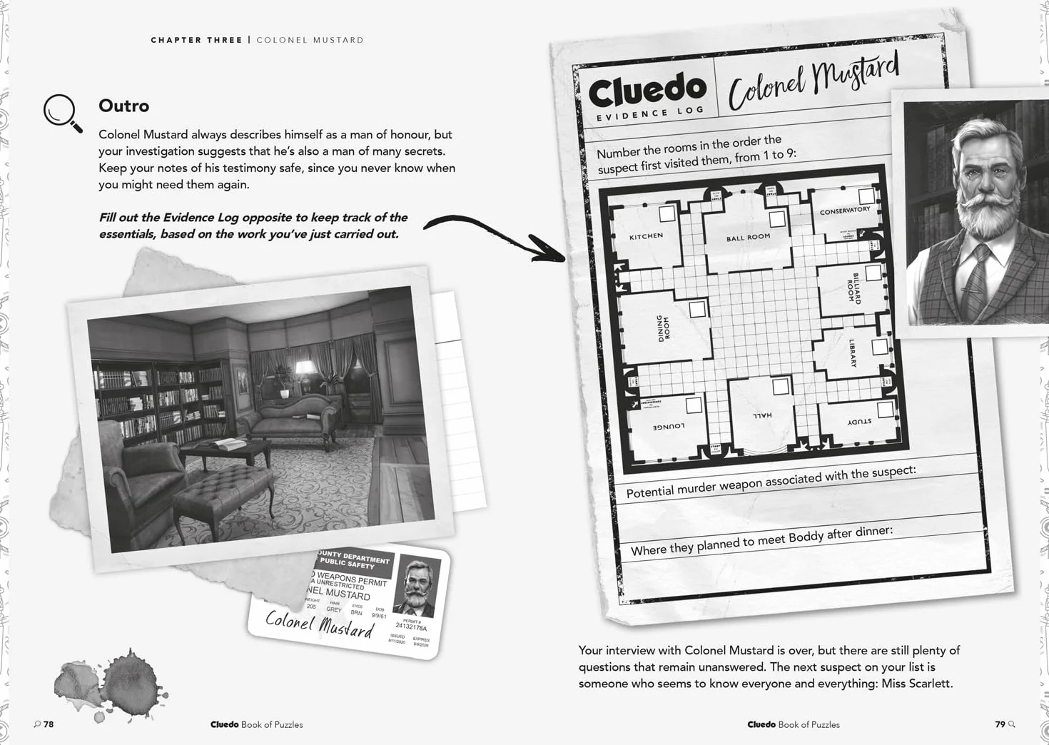 Cluedo Book of Puzzles: The official gift book for fans of the classic, iconic murder mystery game!