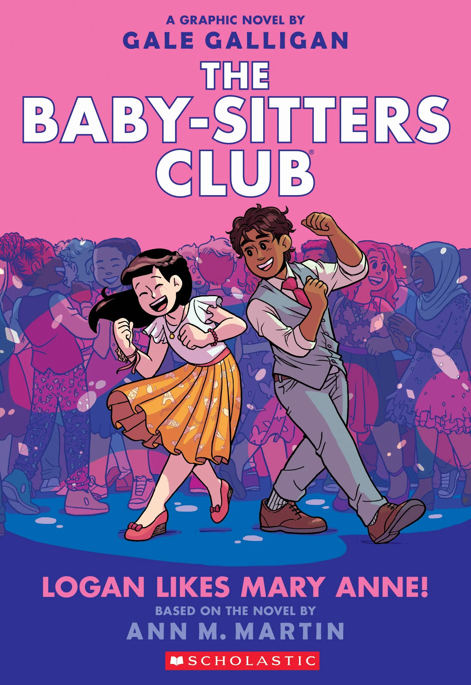 Logan Likes Mary Anne!: A Graphic Novel (the Baby-Sitters Club #8): Volume 8: 08