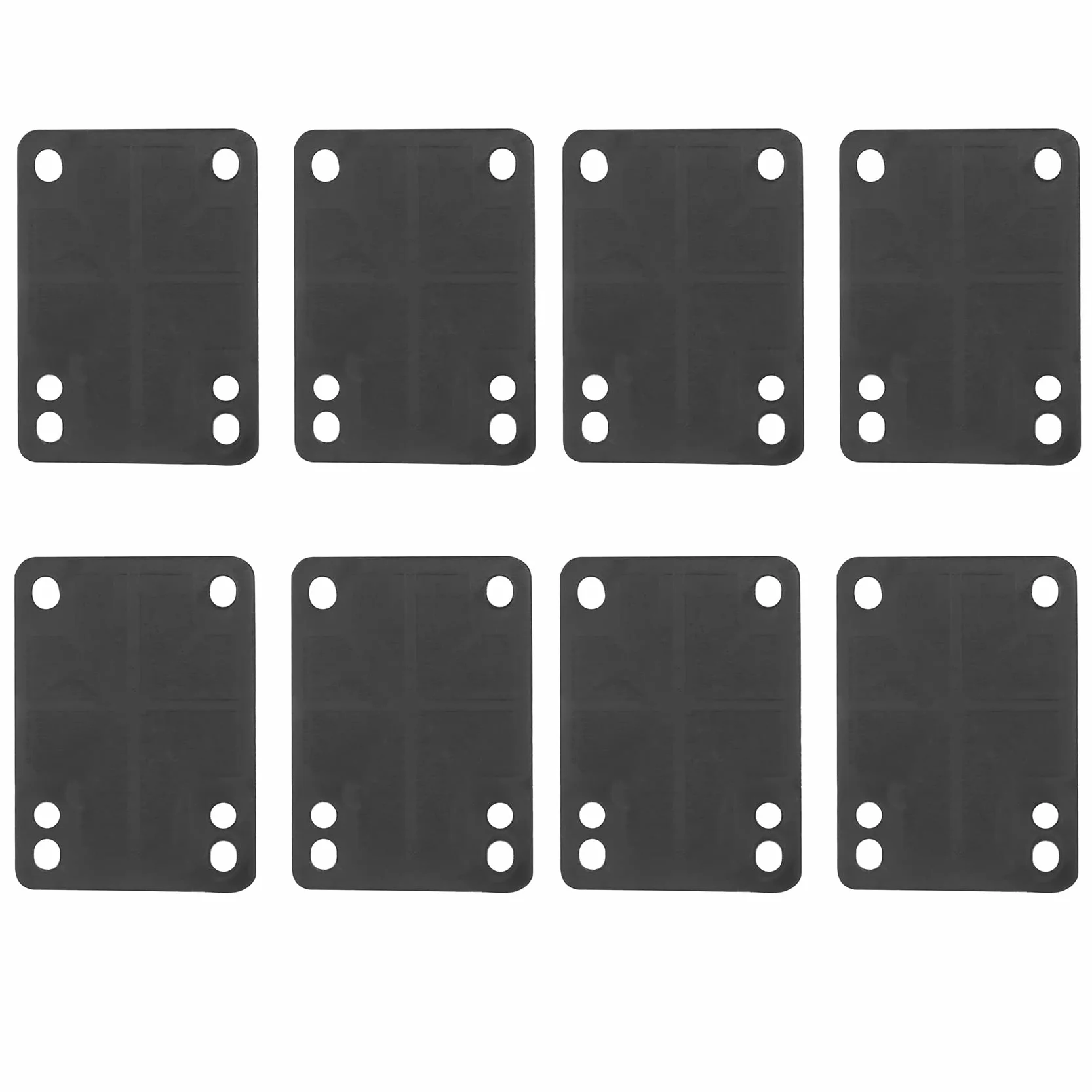 Gumowa podkładka pod stopkę do deskorolki 1/8 3 mm, 8 sztuk
