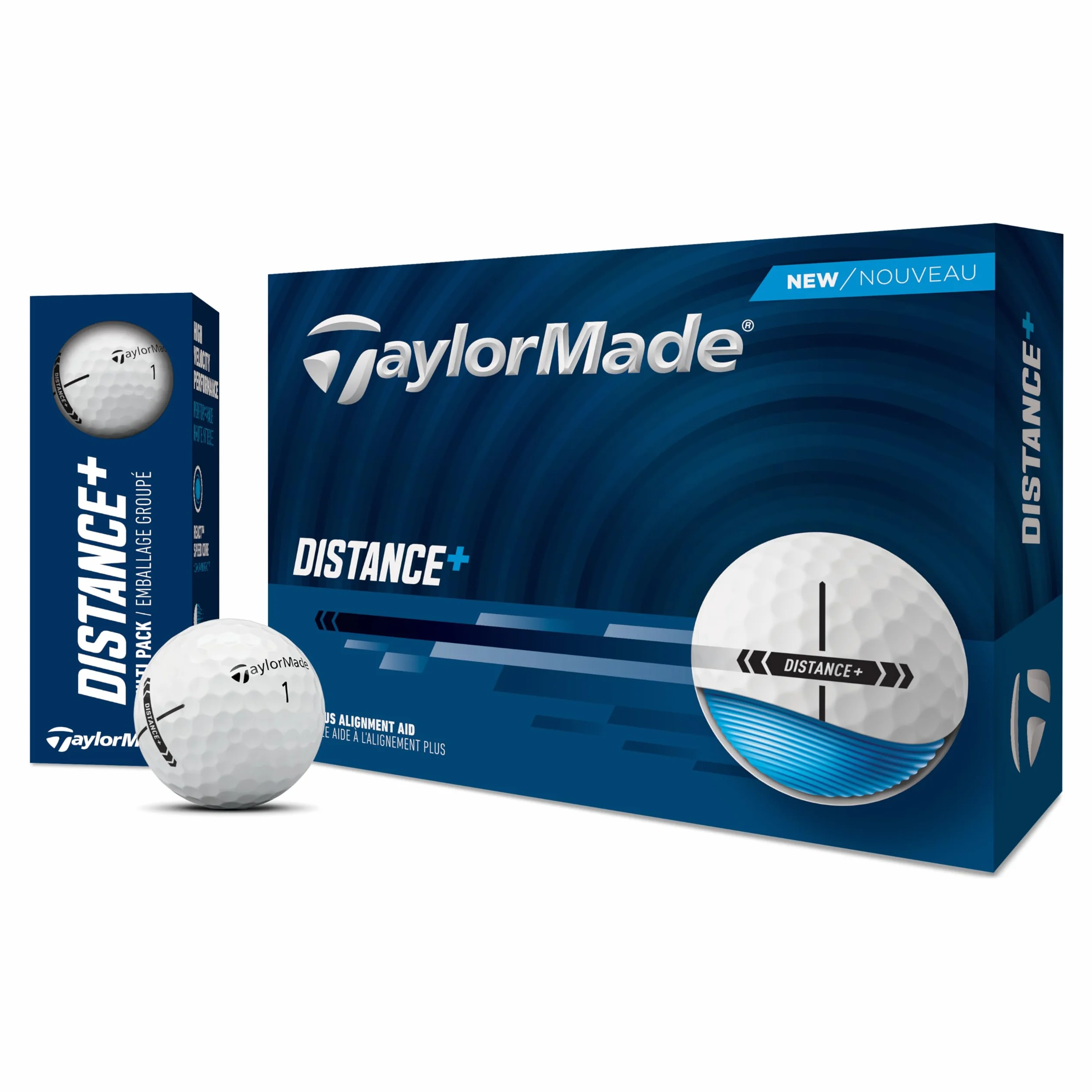 TaylorMade Piłki golfowe Distance+ 2025